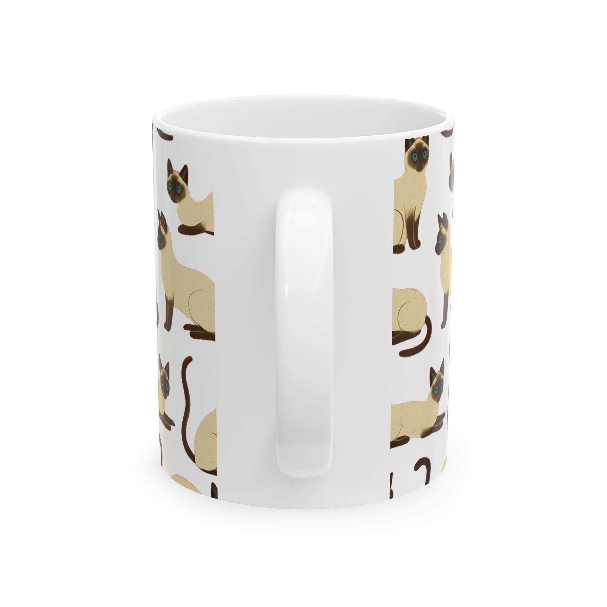 Siamese Cat Coffee Mug | Cat Lover Gift | Ceramic Mug