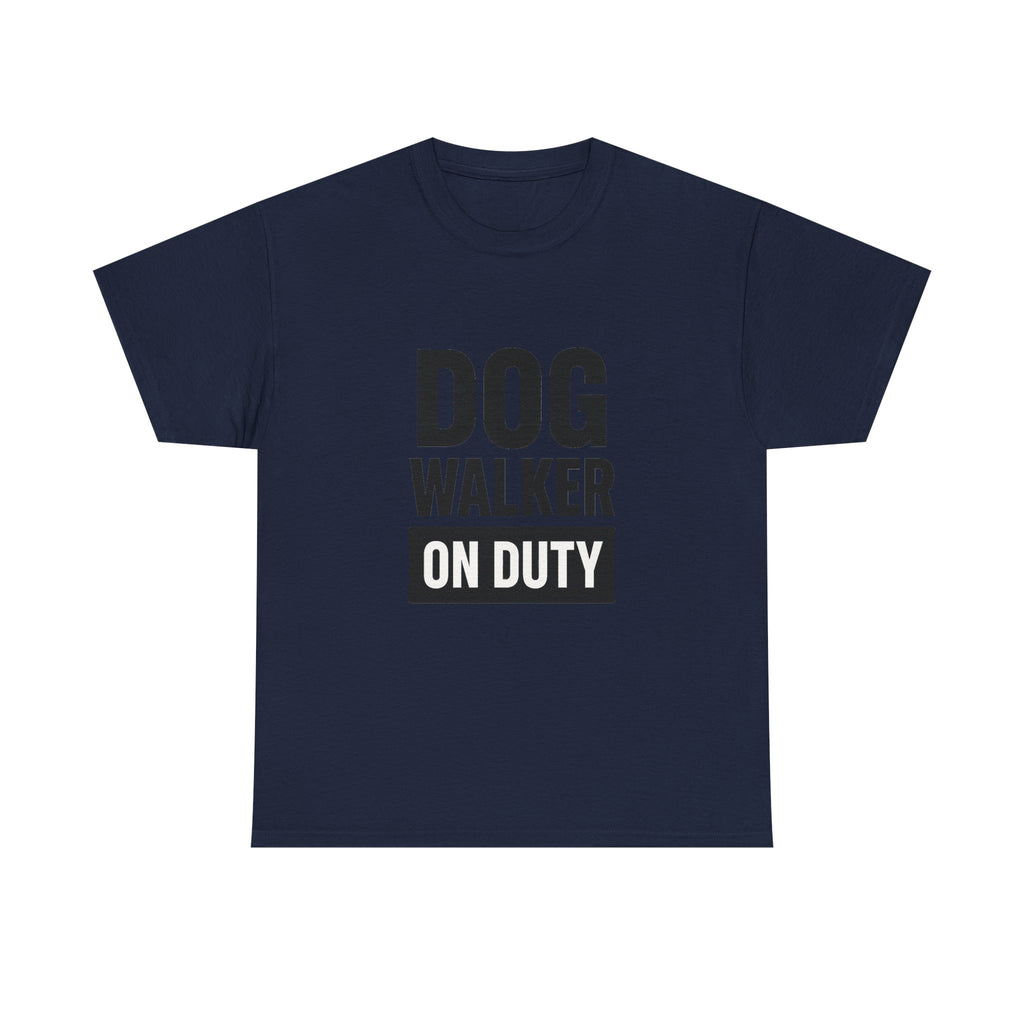 Rain Or Shine This Dog Gets Walked T-Shirt | Dedicated Dog Owner | Graphic Tee