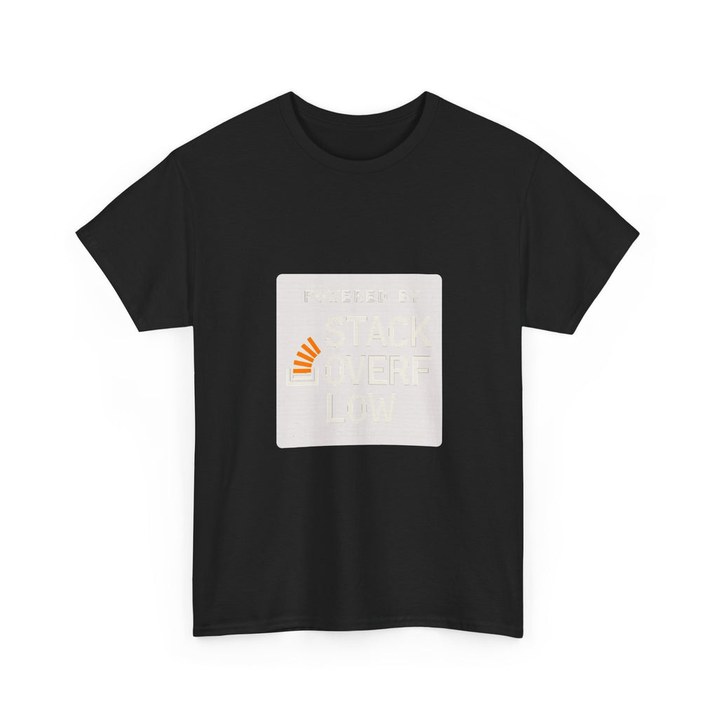 Software Engineer Powered By Stack Overflow T-Shirt | Unique Gift | Graphic Tee