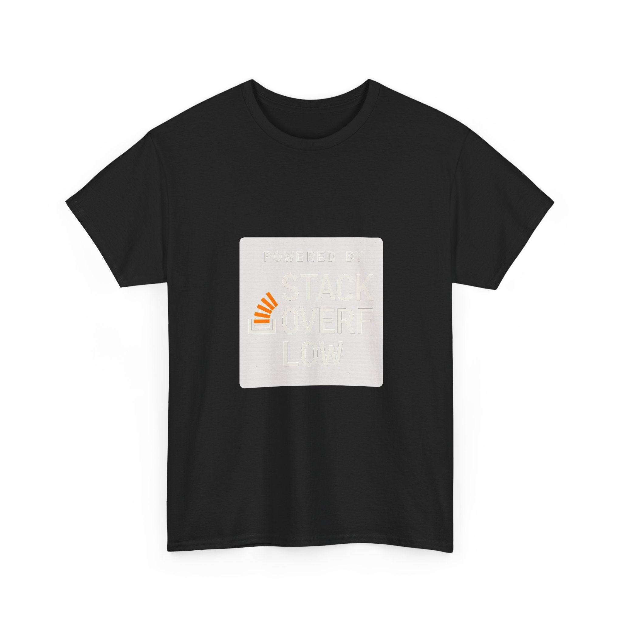 Software Engineer Powered By Stack Overflow T-Shirt | Unique Gift | Graphic Tee