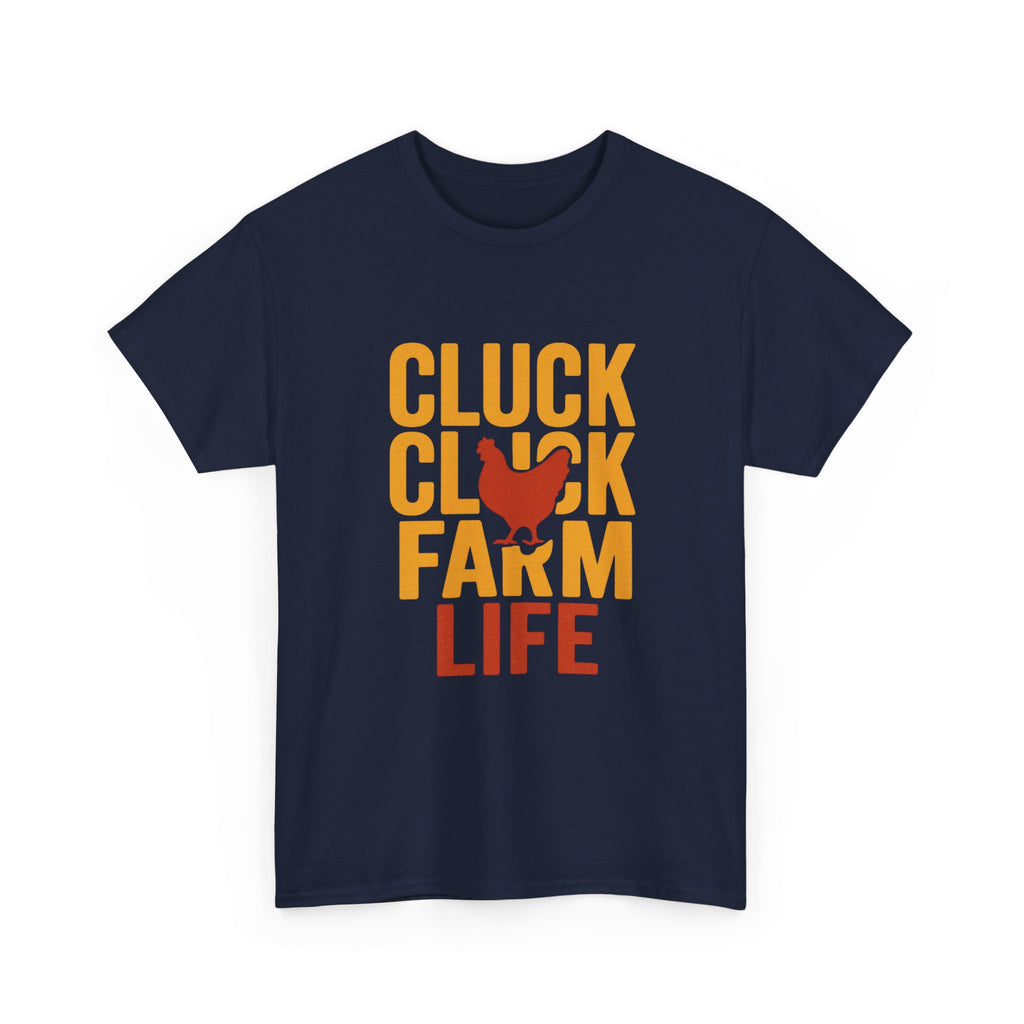Chicken Lady Cluck Cluck Farm Life T-Shirt | Unique Gift | Graphic Tee