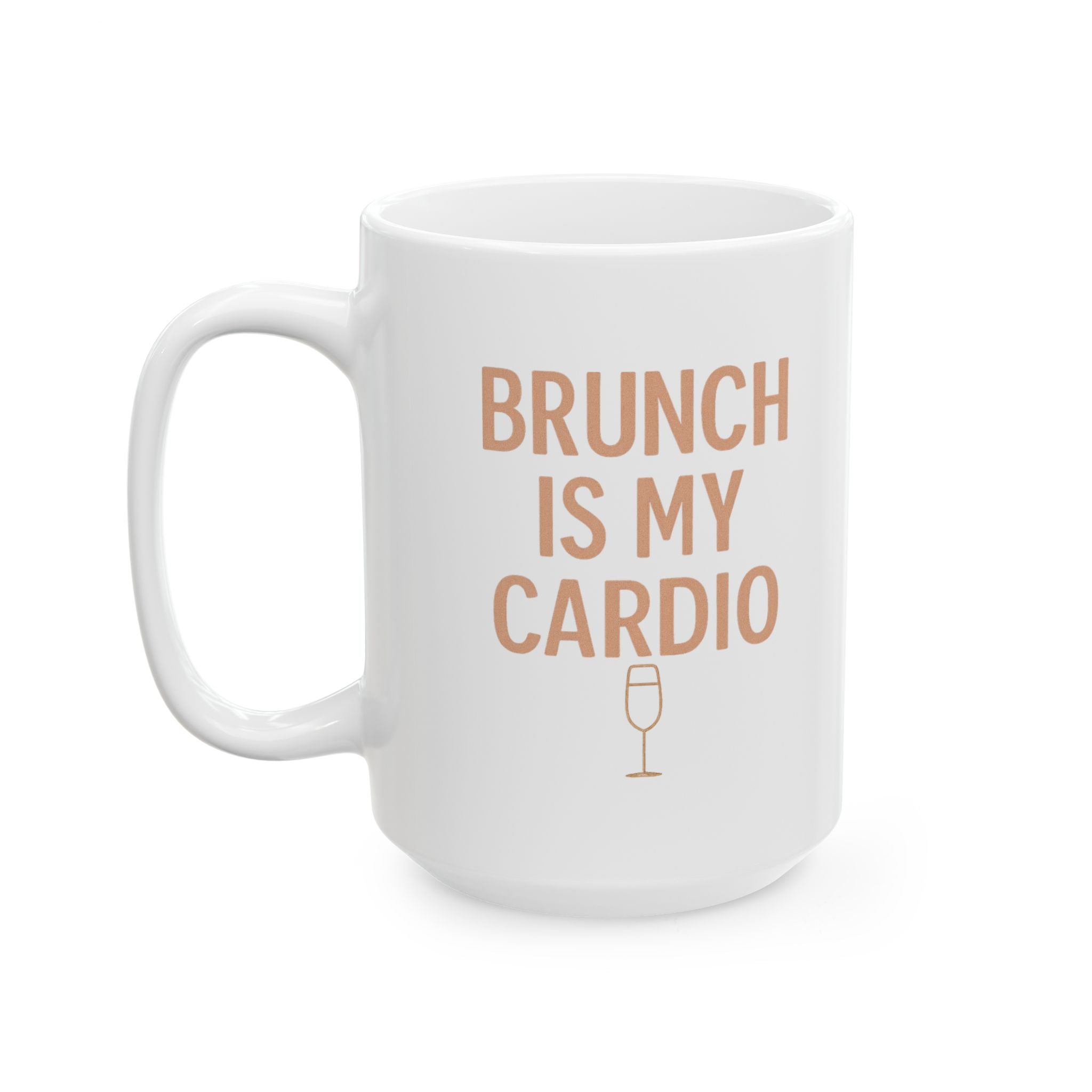 Brunch Is My Cardio Coffee Mug | Unique Gift | Ceramic Mug