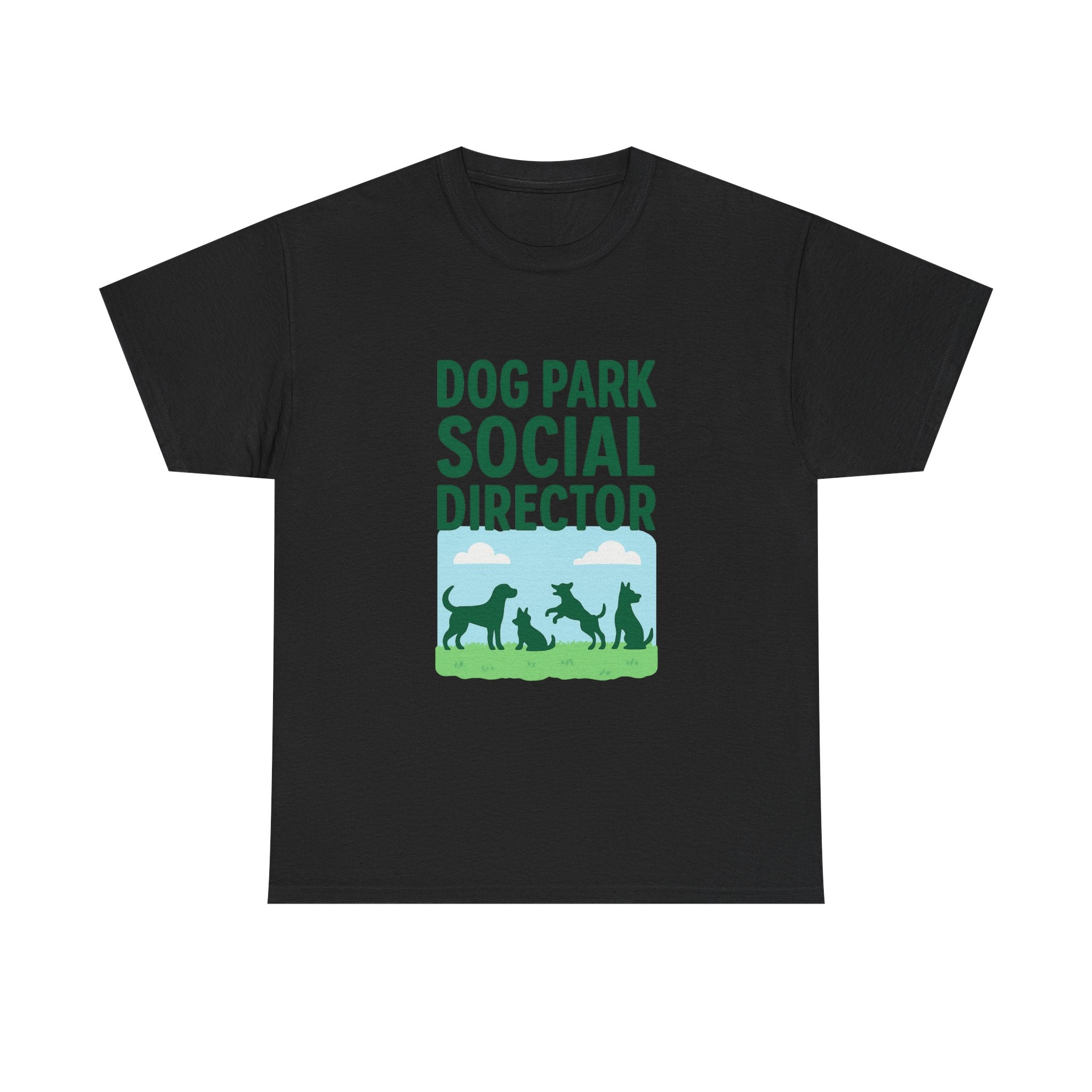 Dog Park Social Director T-Shirt | Dog Lover Gift | Graphic Tee