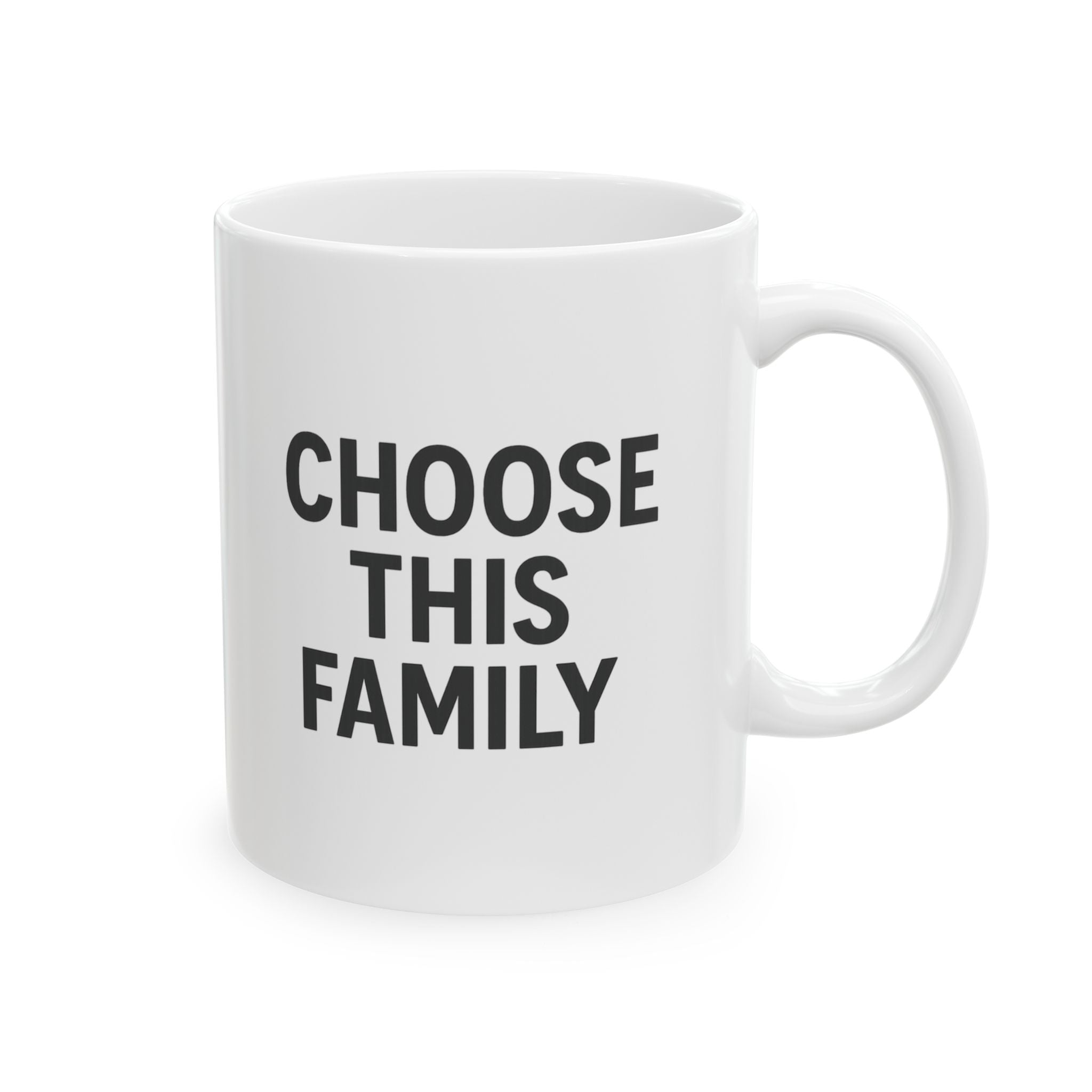 Step Mom Chose This Family Loves Them Fiercely Coffee Mug | Gift for Mom | Ceramic Mug