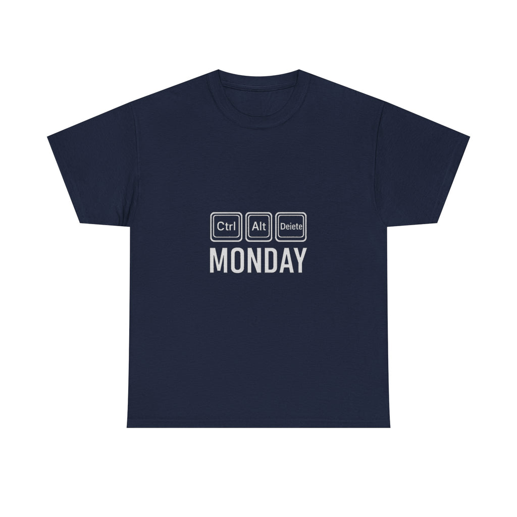 Ctrl Alt Delete Monday Programmer T-Shirt | Programmer Gift | Graphic Tee