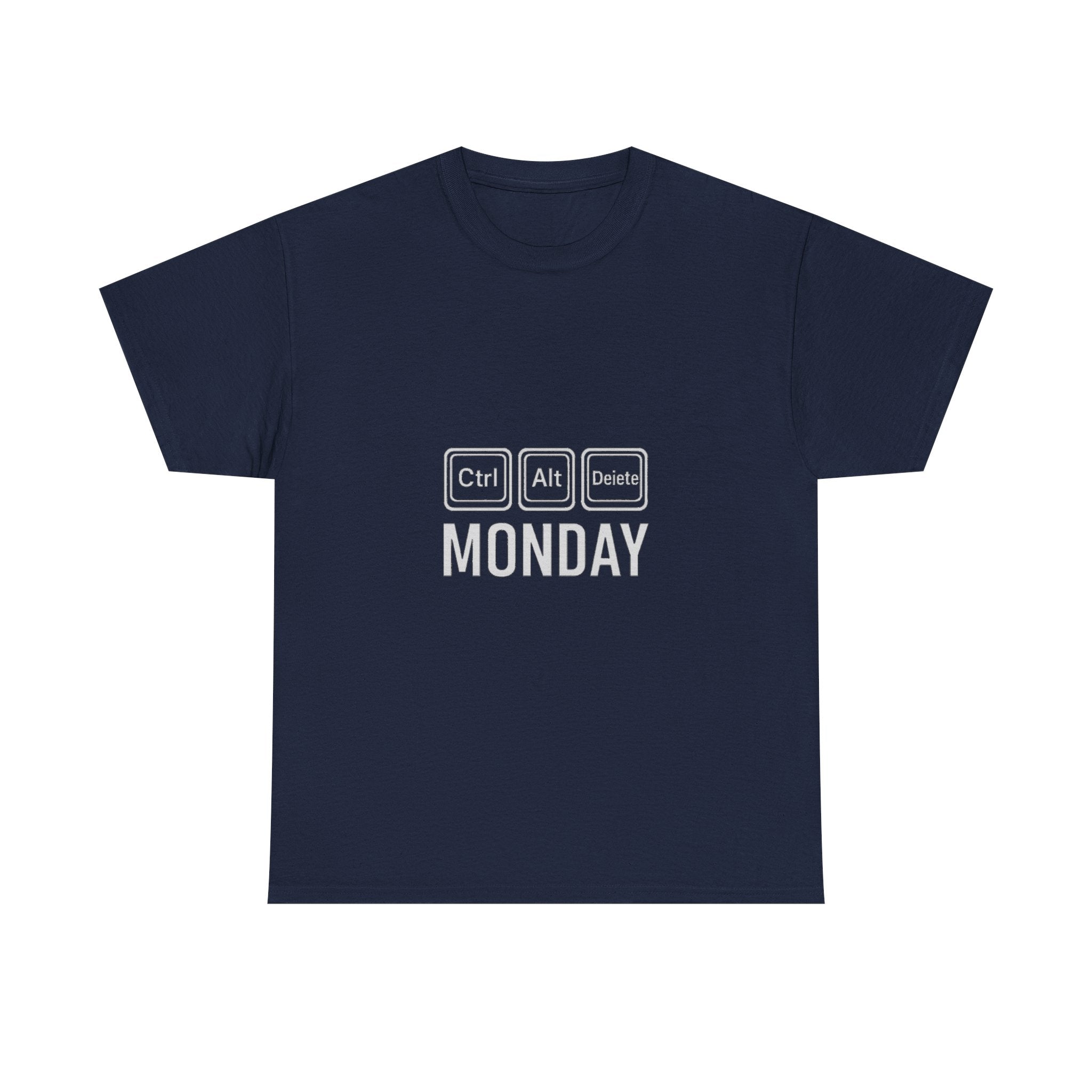 Ctrl Alt Delete Monday Programmer T-Shirt | Programmer Gift | Graphic Tee