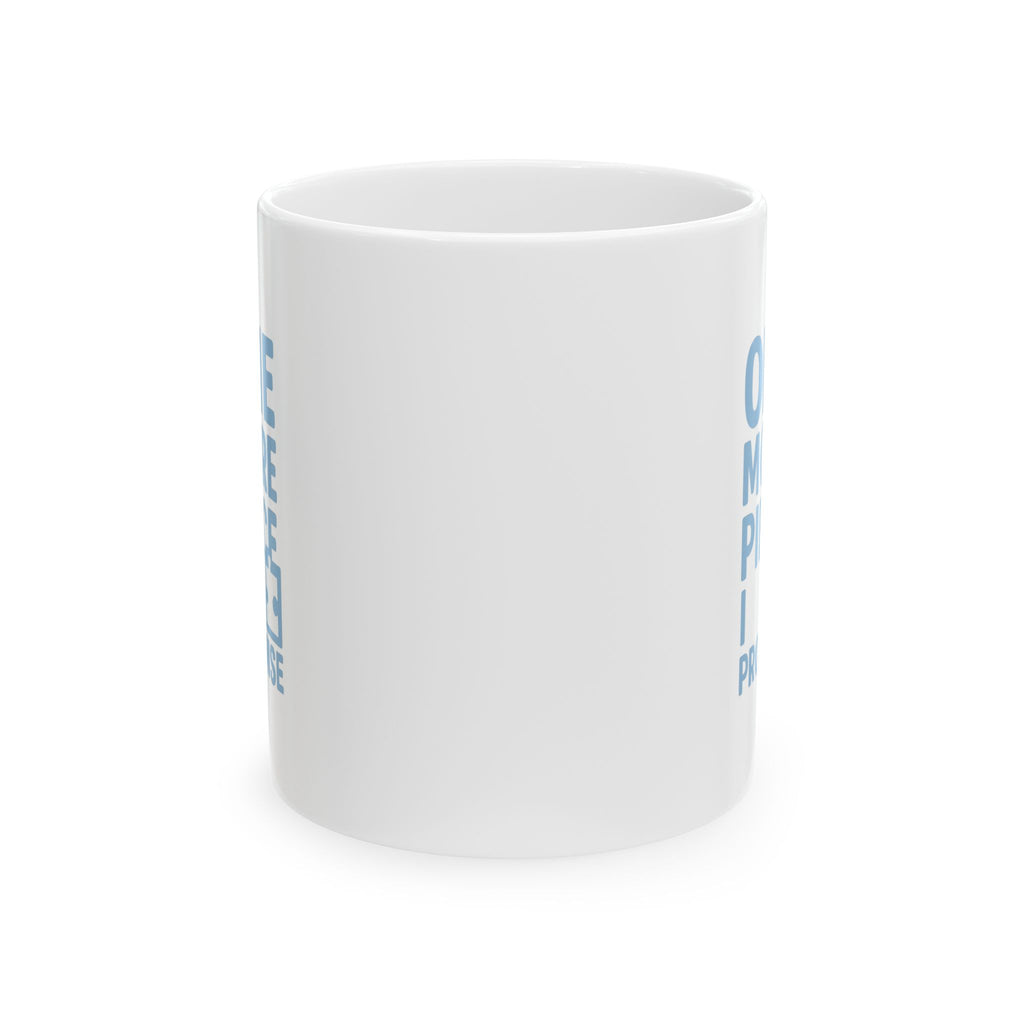 Jigsaw Puzzle Addict One More Piece I Promise Coffee Mug | Unique Gift | Ceramic Mug