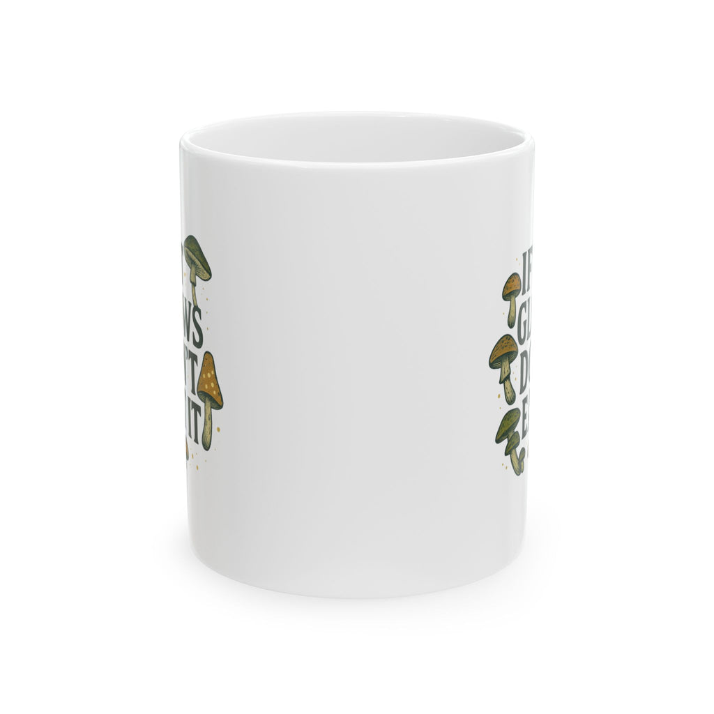 Amateur Mycologist If It Glows Don't Eat It Coffee Mug | Unique Gift | Ceramic Mug