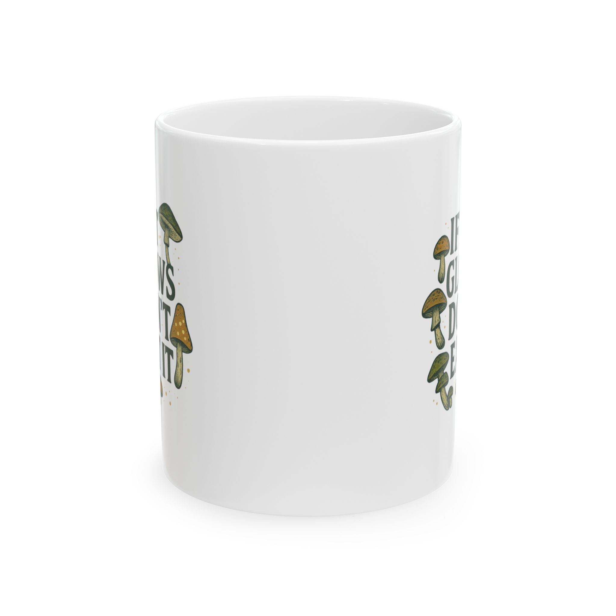Amateur Mycologist If It Glows Don't Eat It Coffee Mug | Unique Gift | Ceramic Mug