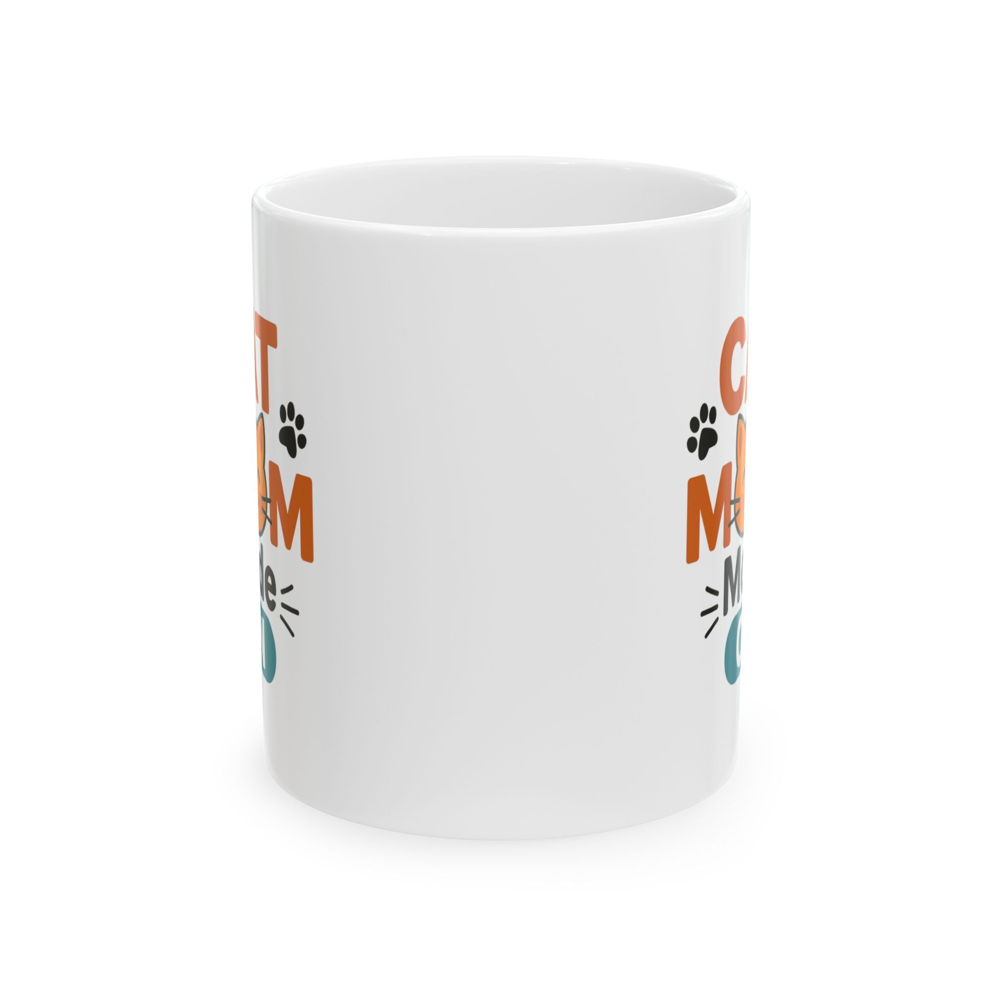 Cat Mom Mode On Coffee Mug | Funny Cat Gift | Ceramic Mug
