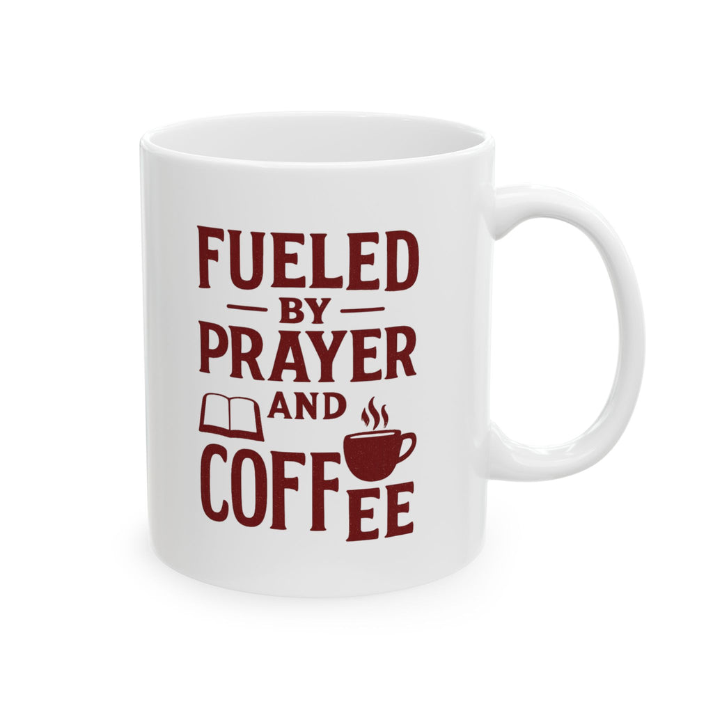 Pastor Preaching The Word Fueled By Prayer And Coffee Coffee Mug | Coffee Lover Gift | Ceramic Mug