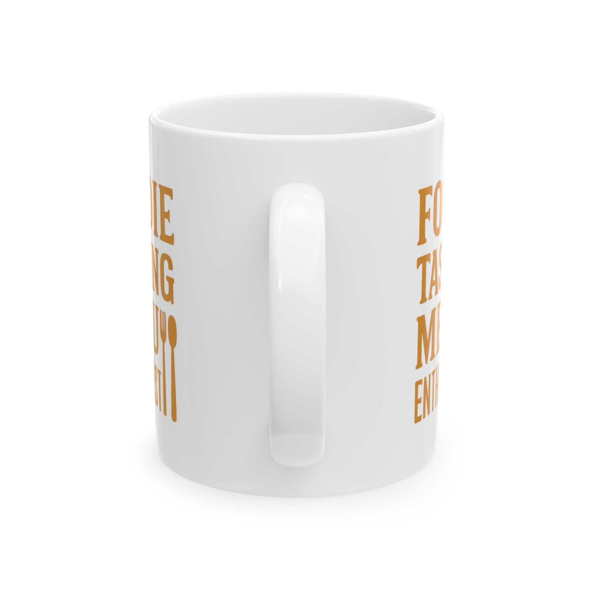 Foodie Tasting Menu Enthusiast Coffee Mug | Unique Gift | Ceramic Mug