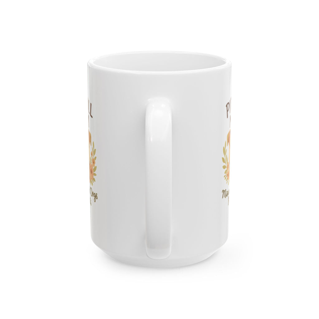 Pit Bull Mom Misunderstood Dogs Big Hearts Ceramic Mug
