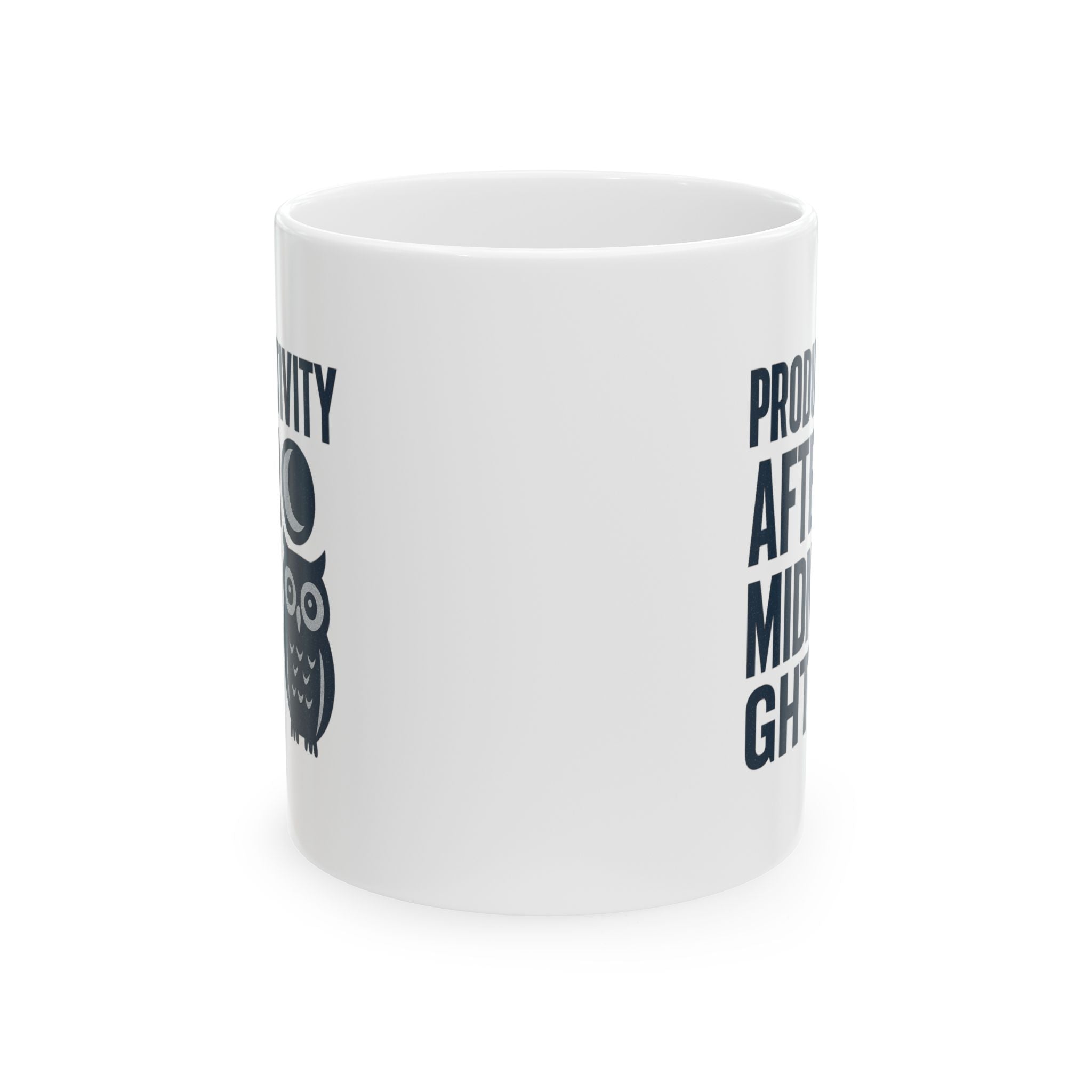 Night Owl Productivity After Midnight Coffee Mug | Unique Gift | Ceramic Mug