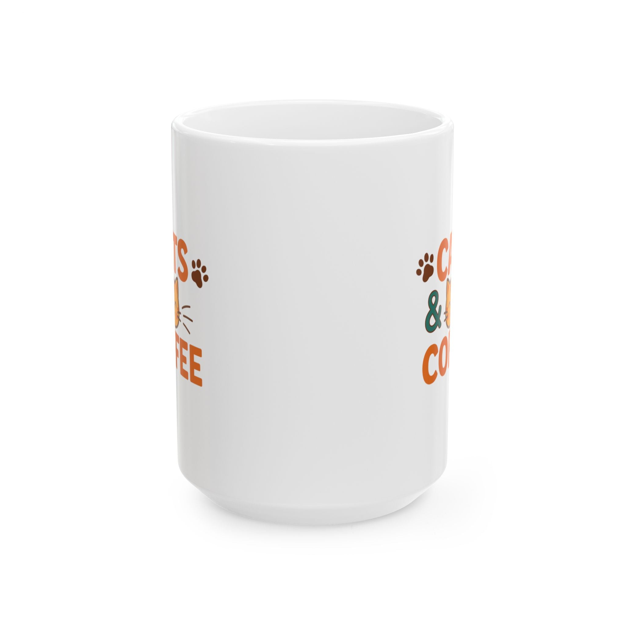 Cat Approves This Coffee Coffee Mug | Funny Cat And Coffee Gift | Ceramic Mug
