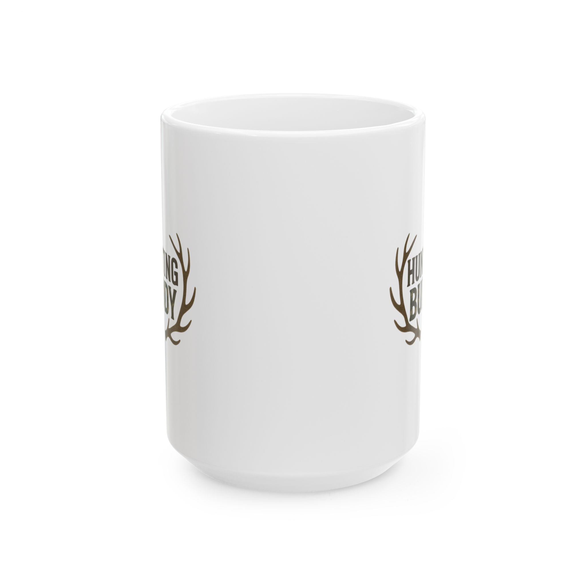 Hunting Buddy Deer Antler Coffee Mug | Unique Gift | Ceramic Mug
