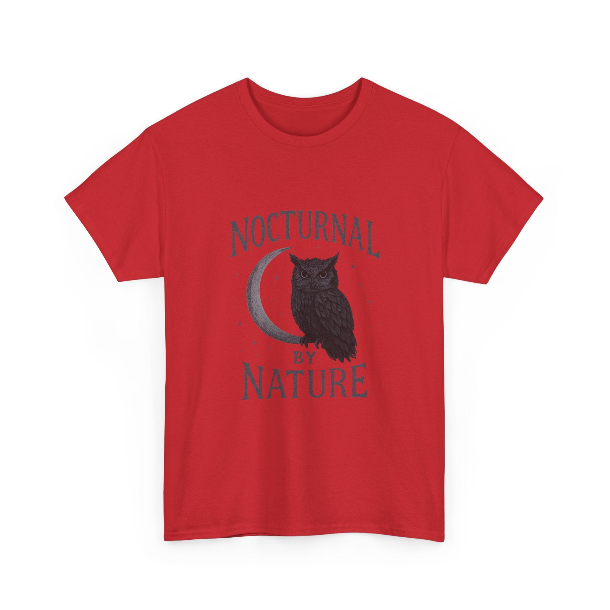 Nocturnal By Nature T-Shirt | Unique Gift | Graphic Tee