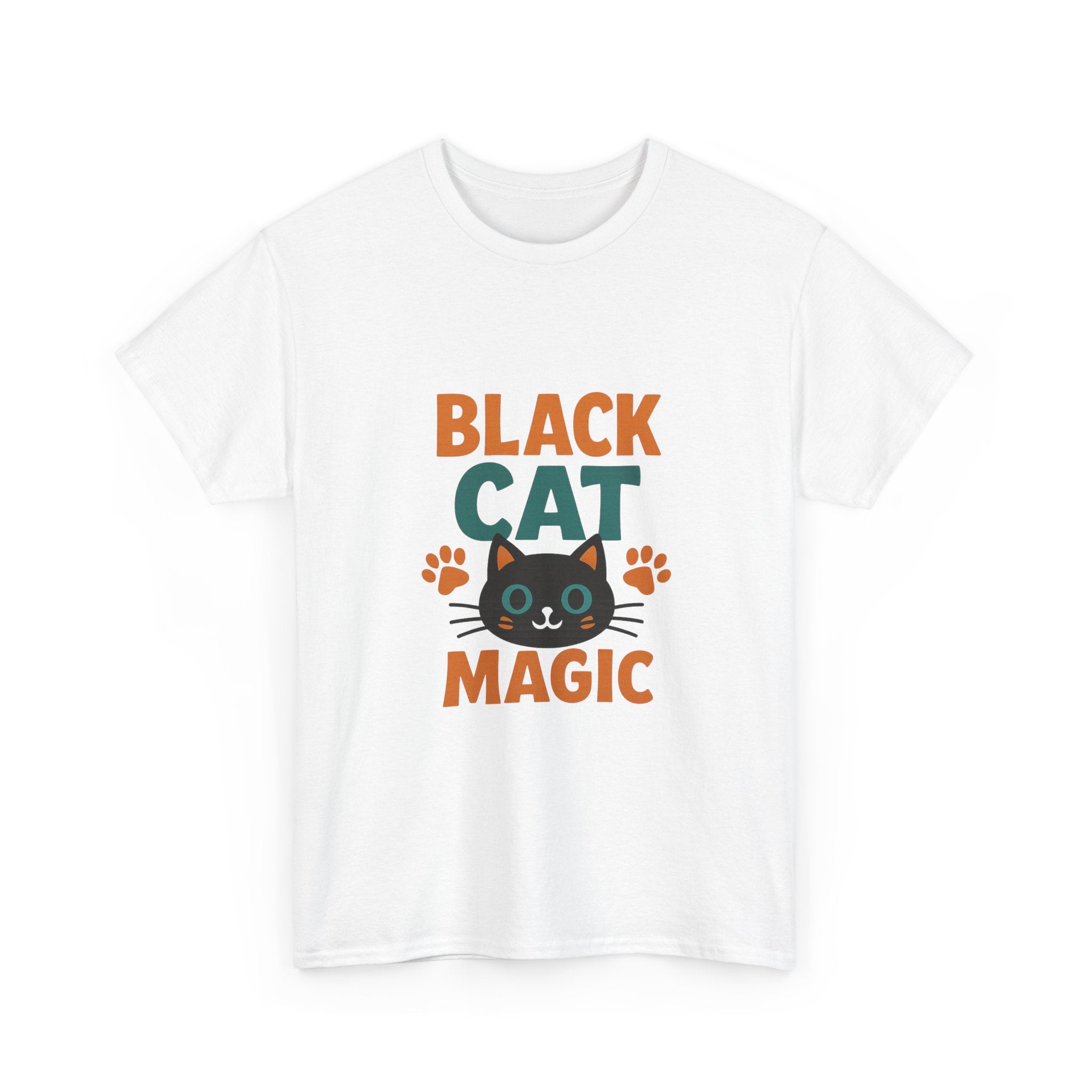 Black Cats Are Good Luck To Me T-Shirt | Cat Superstition Humor | Graphic Tee