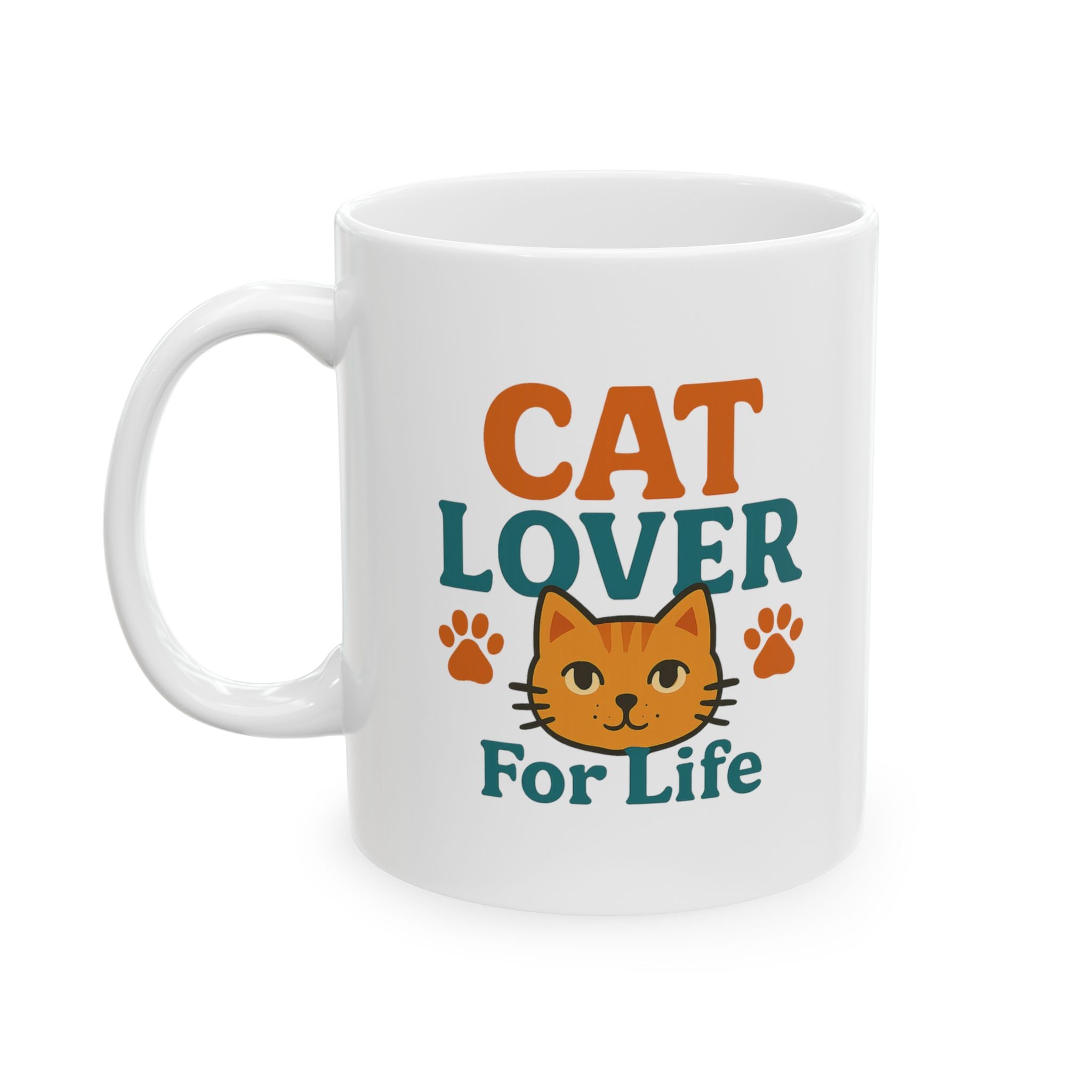 Cat Person For Life Coffee Mug | Cat Lover Appreciation | Ceramic Mug