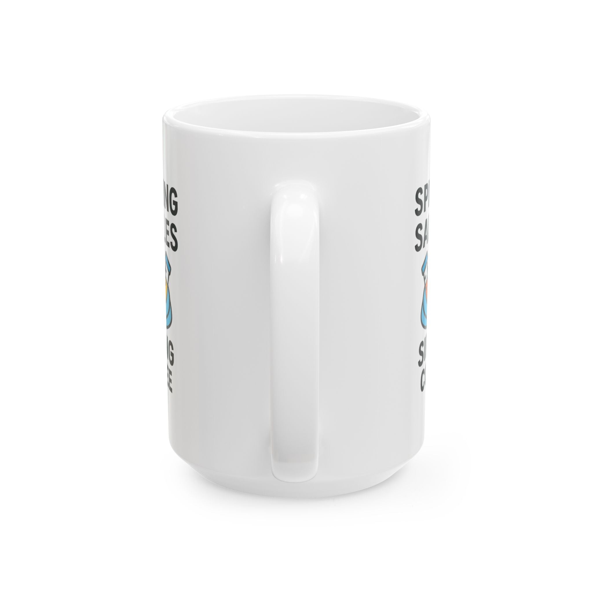 Lab Tech Spinning Samples Sipping Coffee Coffee Mug | Coffee Lover Gift | Ceramic Mug