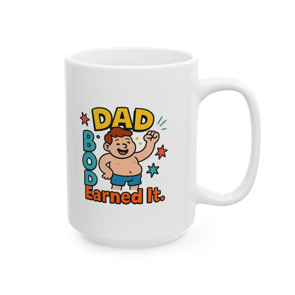 Proud Owner Of A Dad Bod Coffee Mug | Funny Father Gift | Ceramic Mug