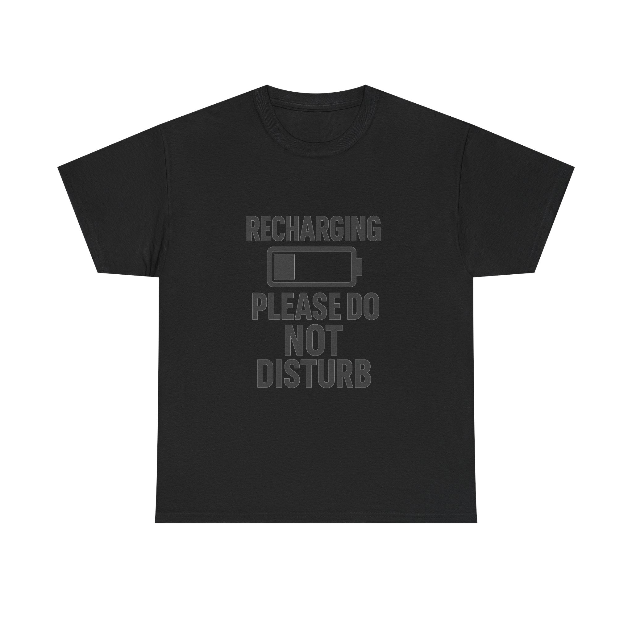 Introvert Recharging Please Do Not Disturb T-Shirt | Unique Gift | Graphic Tee