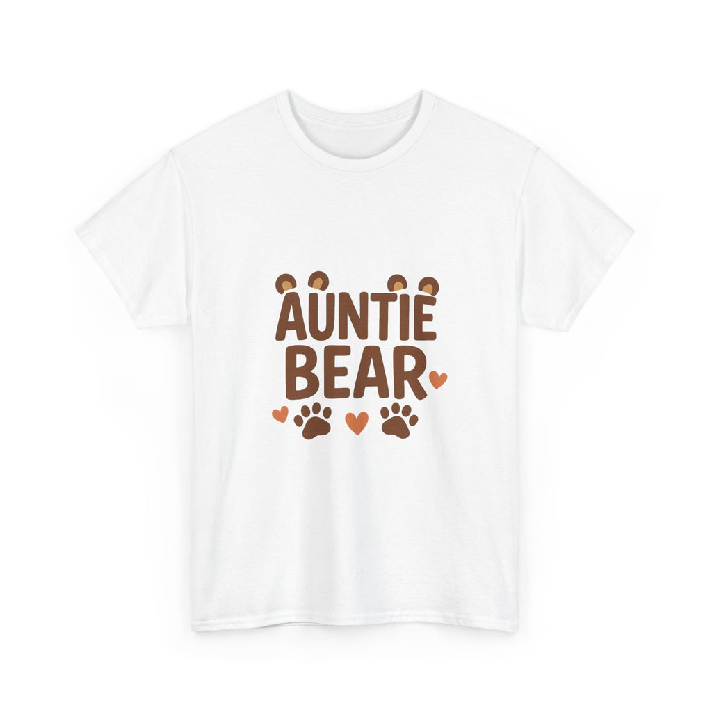 Auntie Bear Proud Aunt T-Shirt | Unique Gift | Graphic Tee