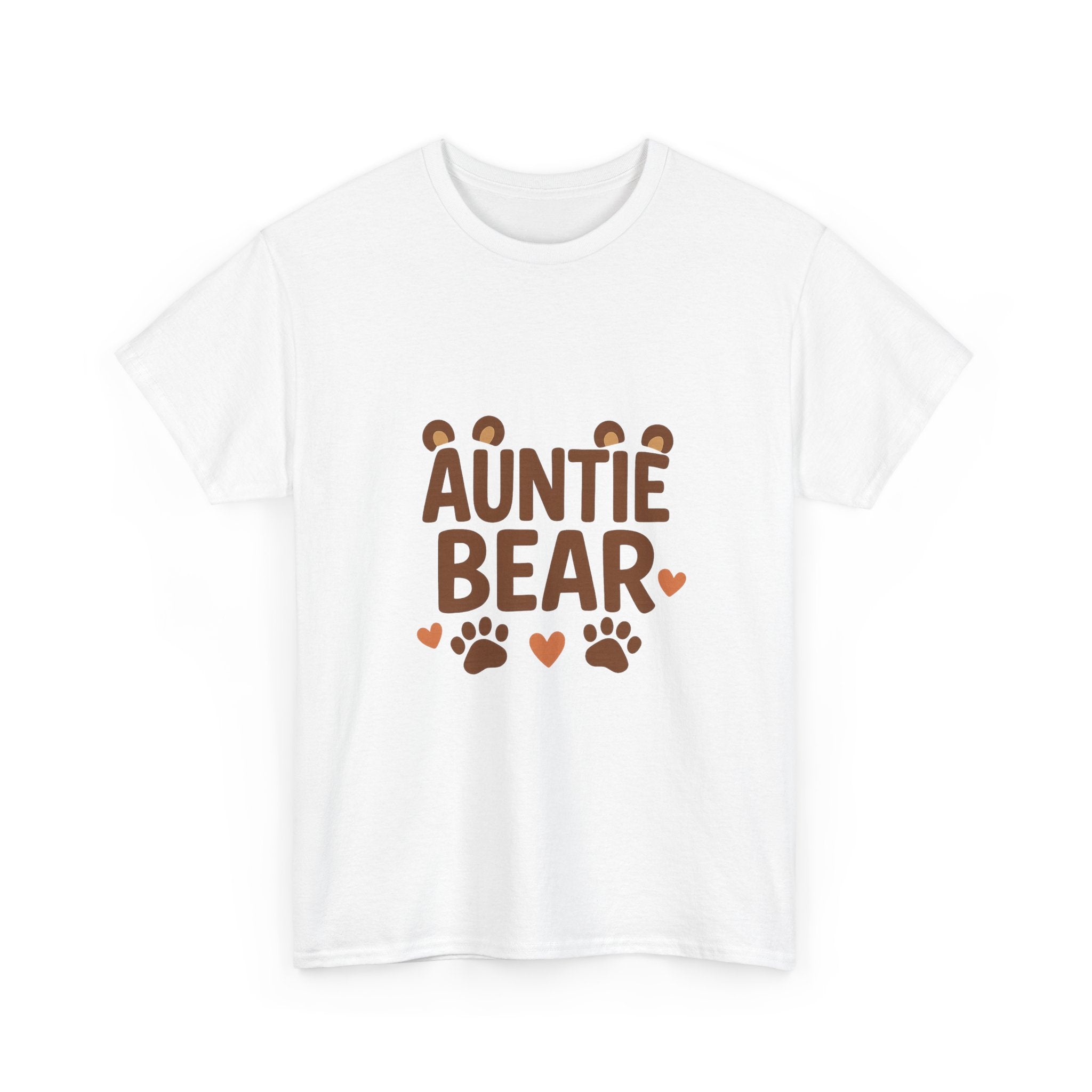 Auntie Bear Proud Aunt T-Shirt | Unique Gift | Graphic Tee