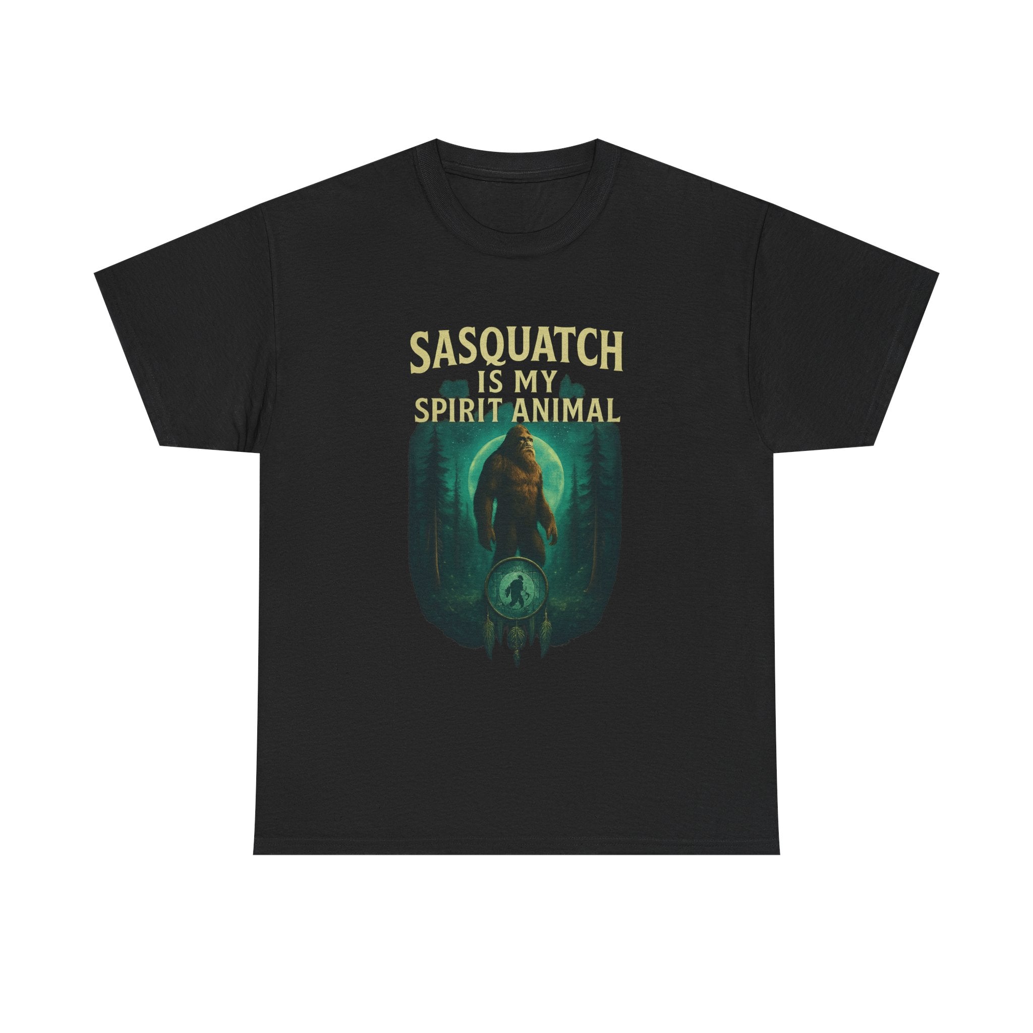 Sasquatch Is My Spirit Animal T-Shirt | Unique Gift | Graphic Tee