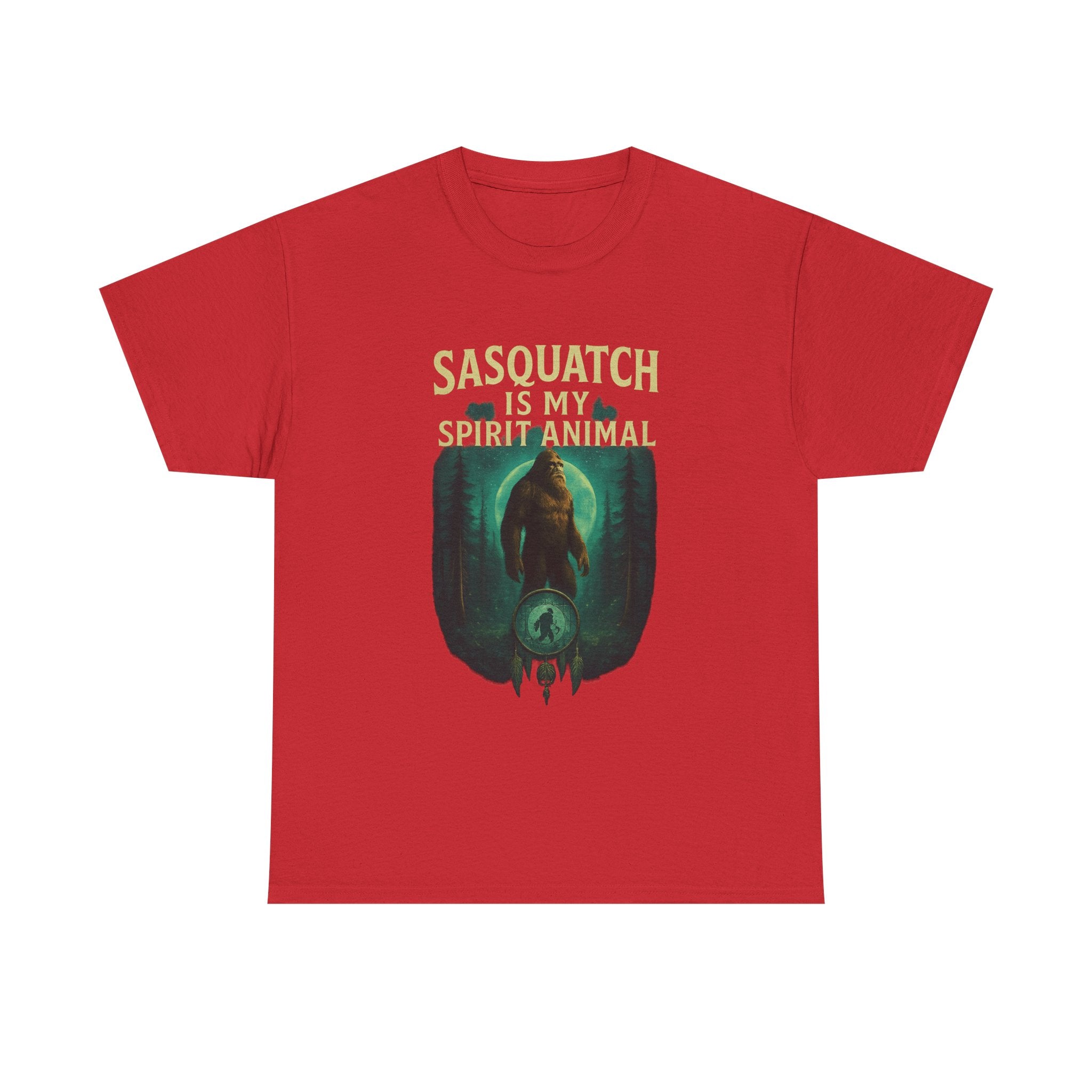 Sasquatch Is My Spirit Animal T-Shirt | Unique Gift | Graphic Tee