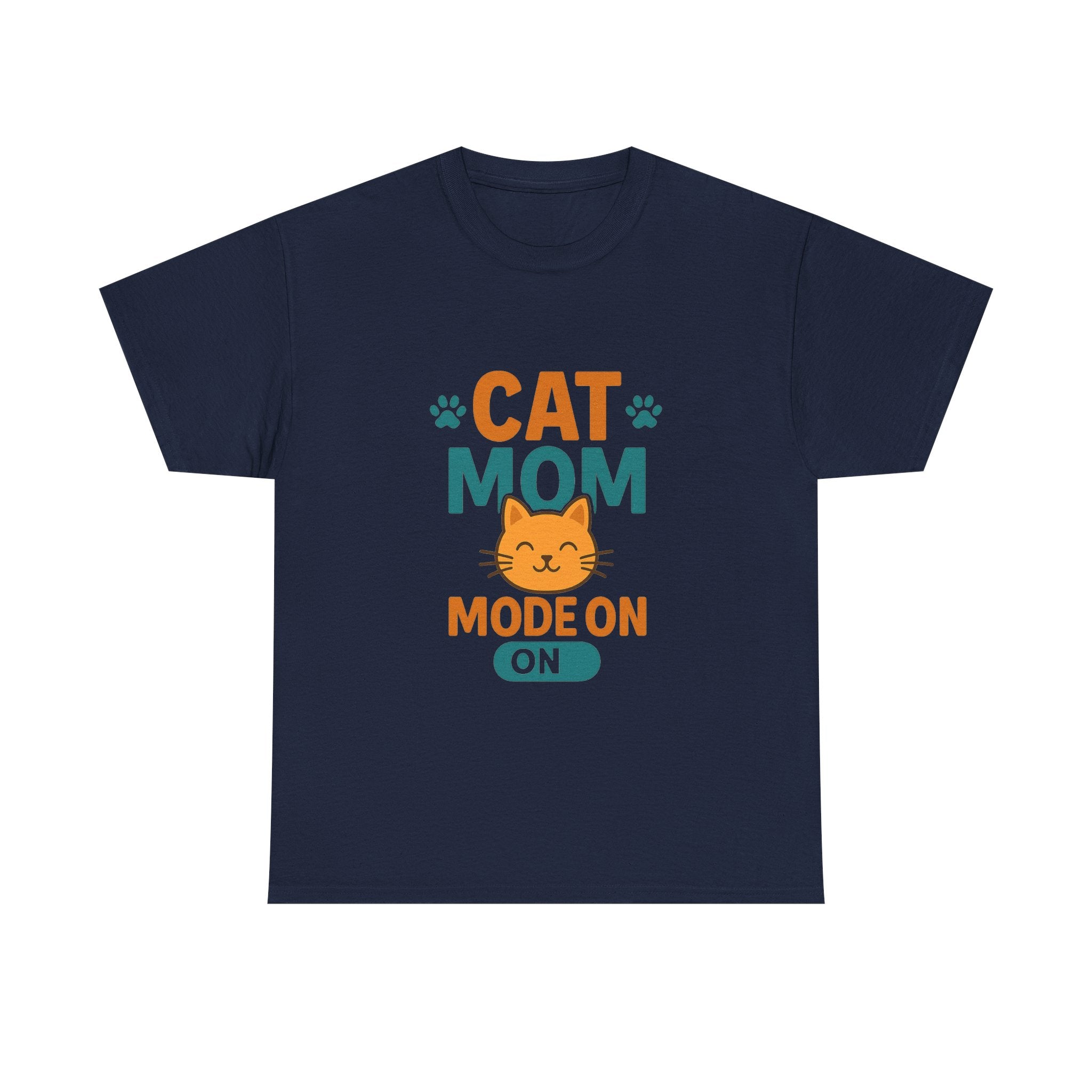 Fueled By Coffee And Cat Cuddles T-Shirt | Cat Mom Gift | Graphic Tee