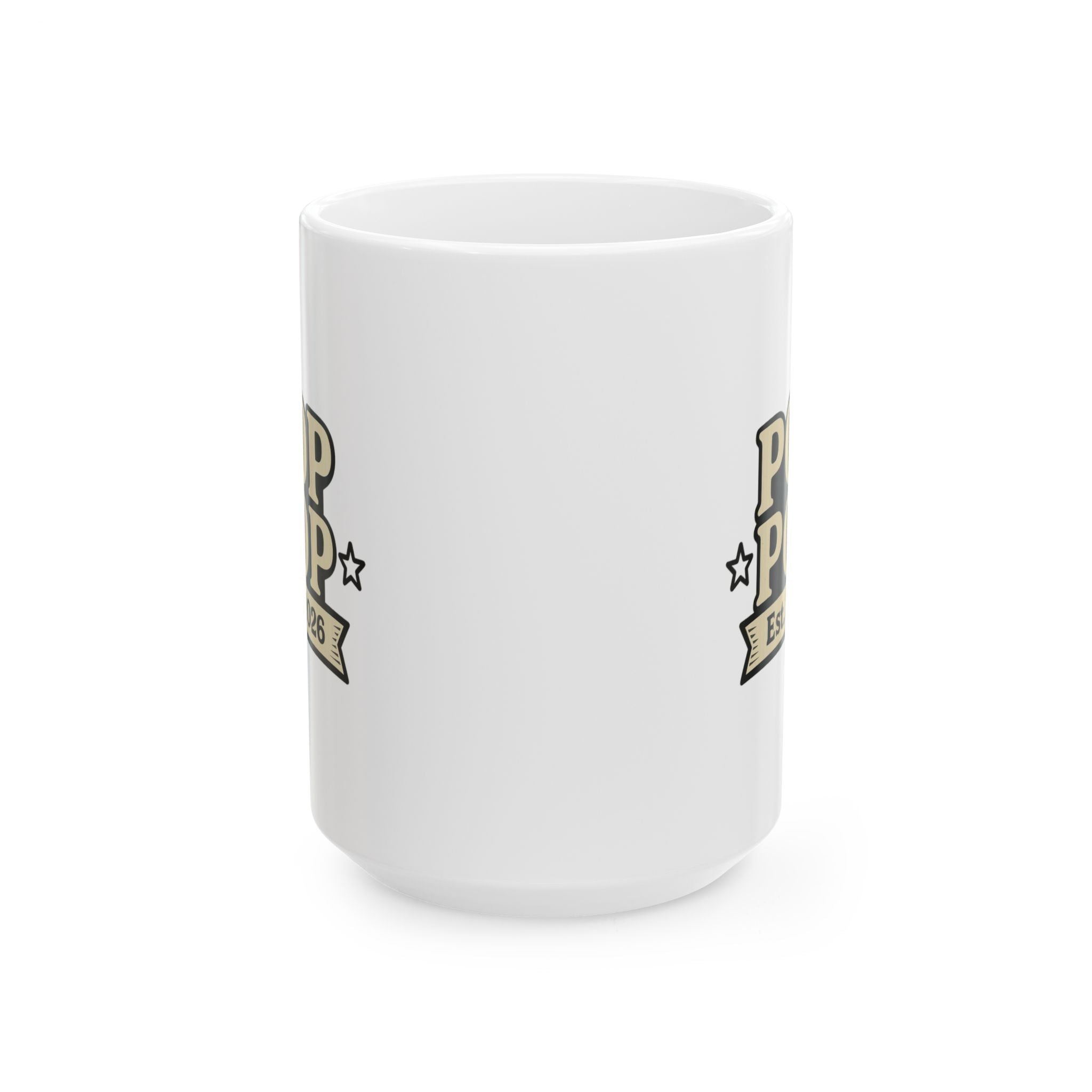 Pop Pop Est 2026 Grandfather Coffee Mug | Unique Gift | Ceramic Mug