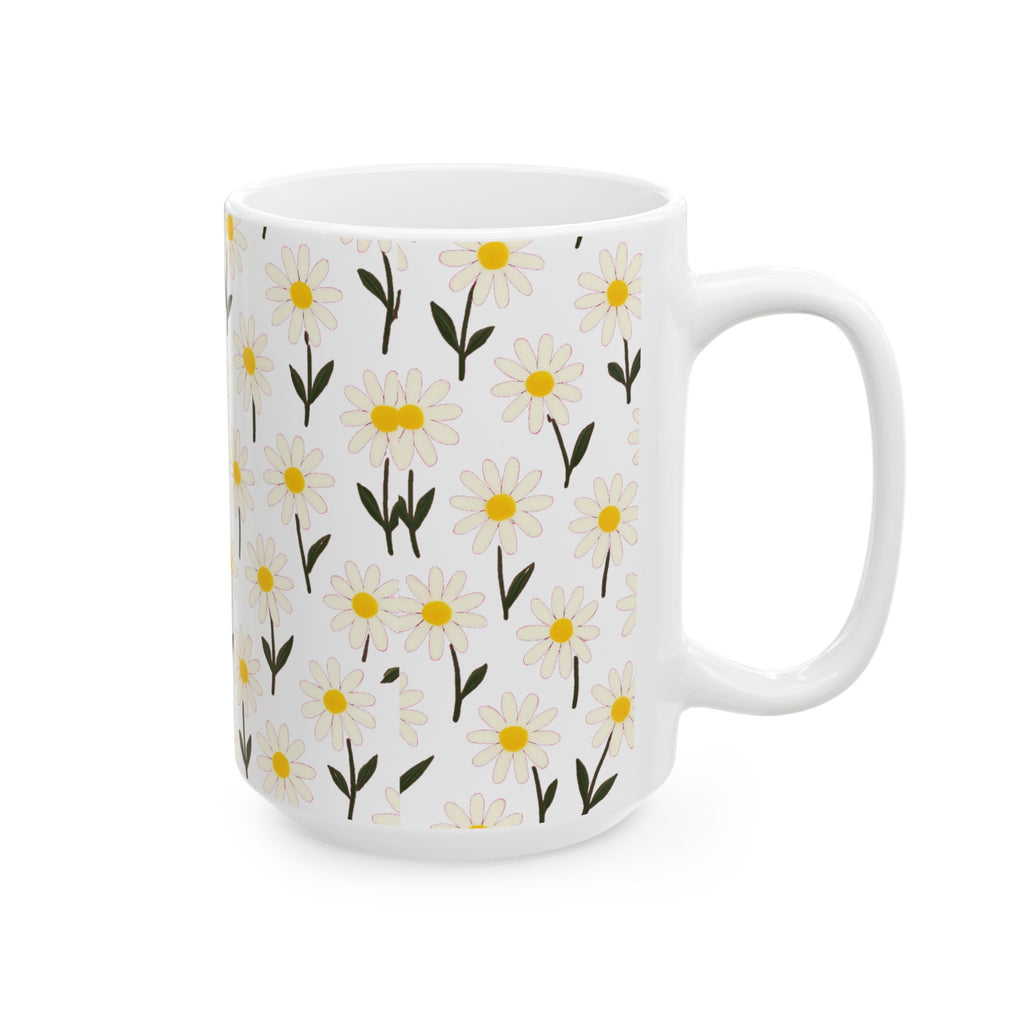 Daisy Garden Coffee Mug | Unique Gift | Ceramic Mug
