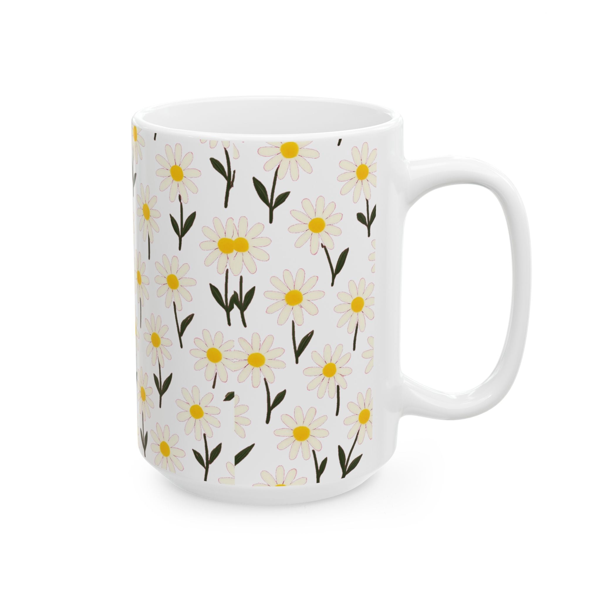 Daisy Garden Coffee Mug | Unique Gift | Ceramic Mug
