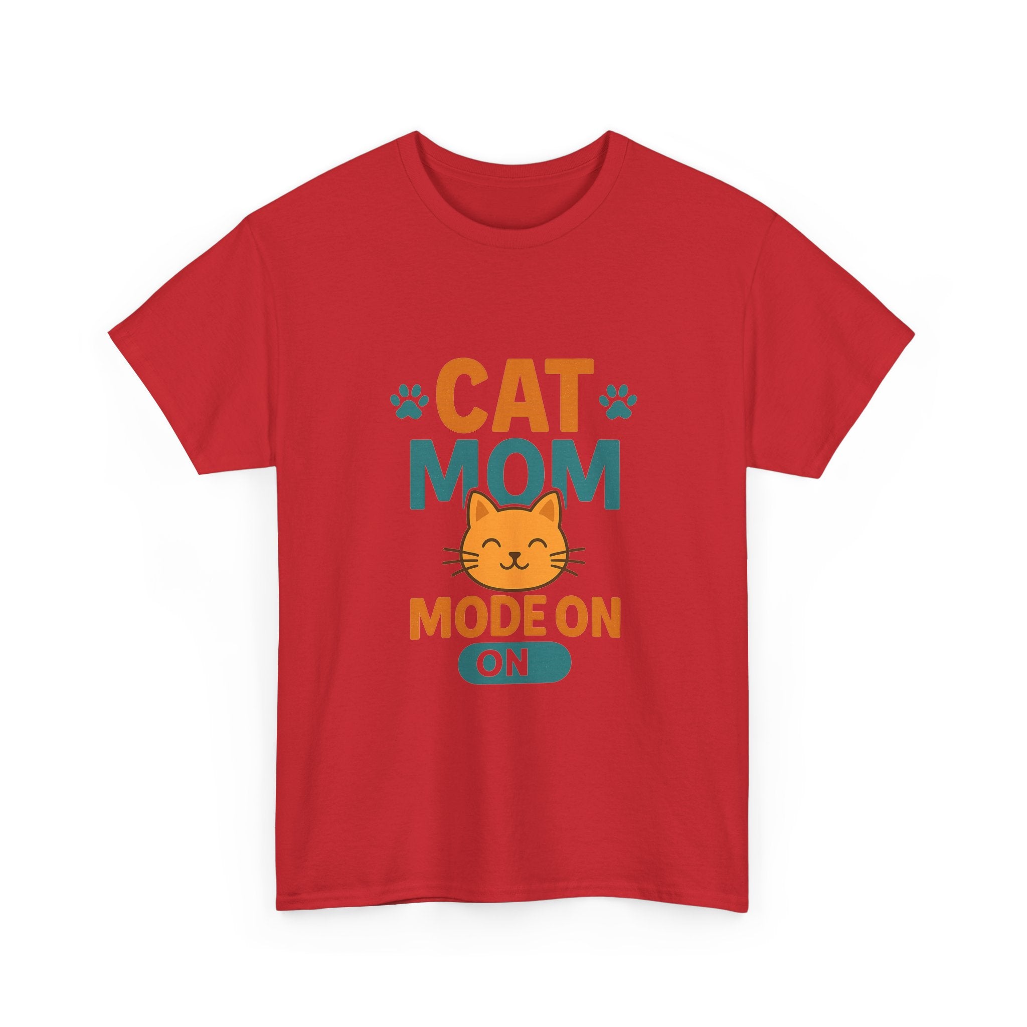 Fueled By Coffee And Cat Cuddles T-Shirt | Cat Mom Gift | Graphic Tee