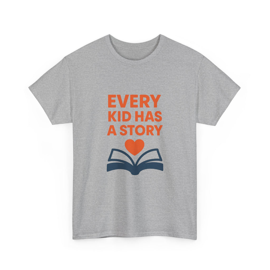 Special Education Teacher Every Kid Has A Story T-Shirt | Cat Lover Gift | Graphic Tee