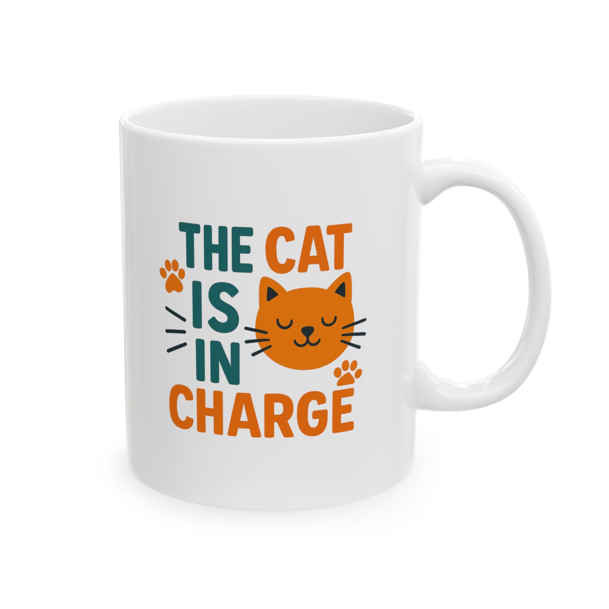 Cat Says No To Mondays Coffee Mug | Funny Cat Lover Gift | Ceramic Mug