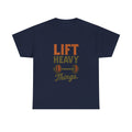 Will Lift For Snacks T-Shirt | Funny Weightlifting Gift | Graphic Tee