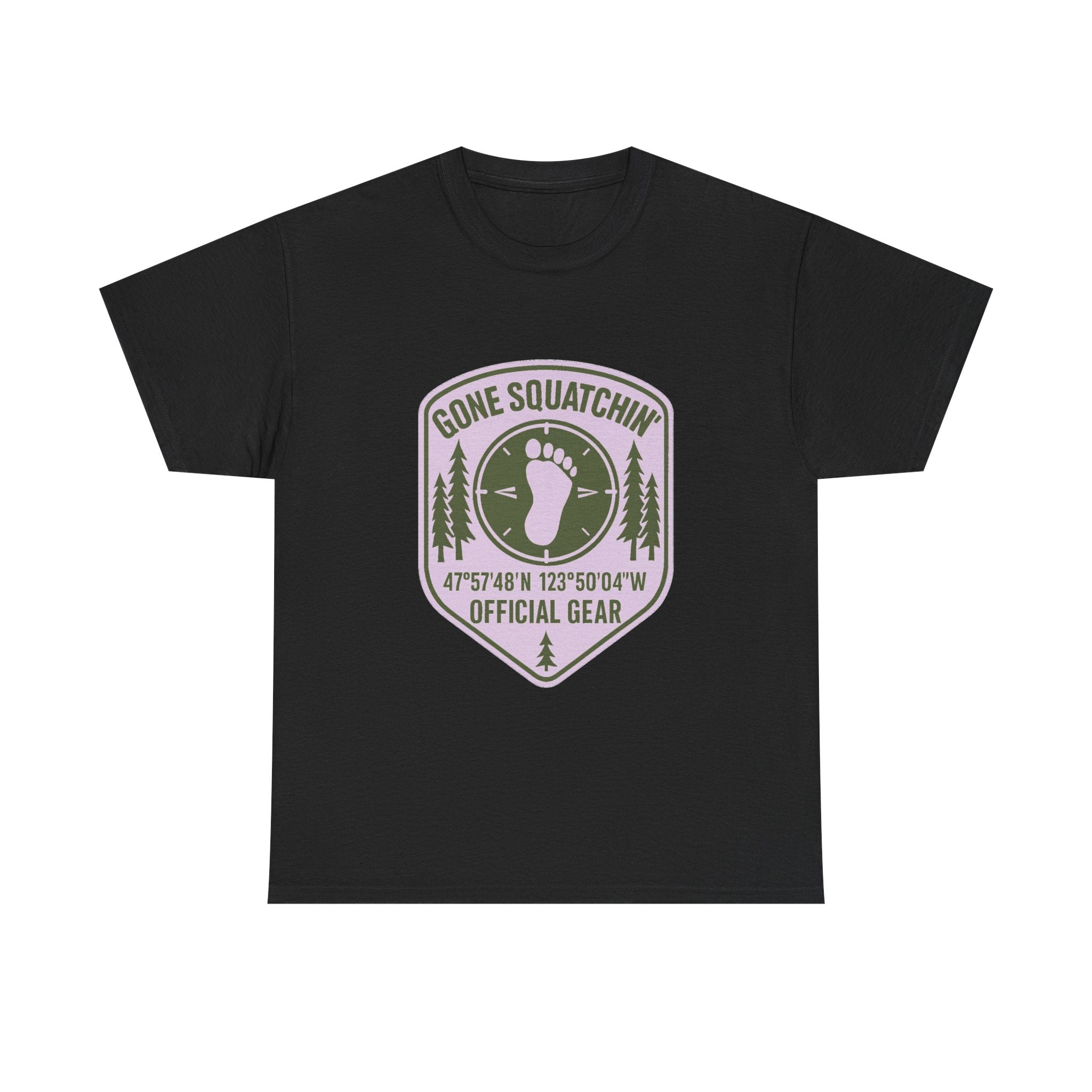 Gone Squatchin Official Gear T-Shirt | Unique Gift | Graphic Tee