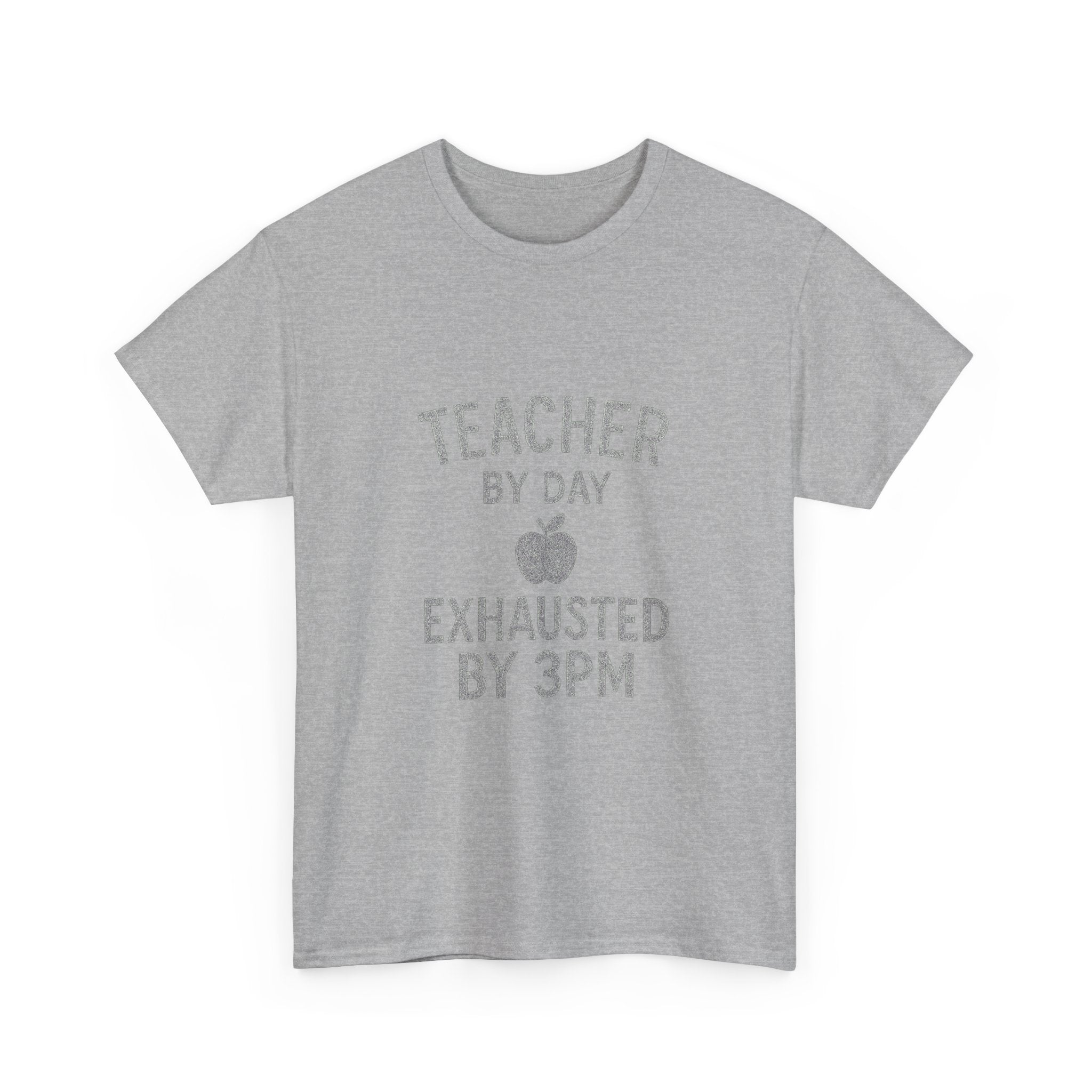 Teacher By Day Exhausted By 3PM T-Shirt | Teacher Gift | Graphic Tee