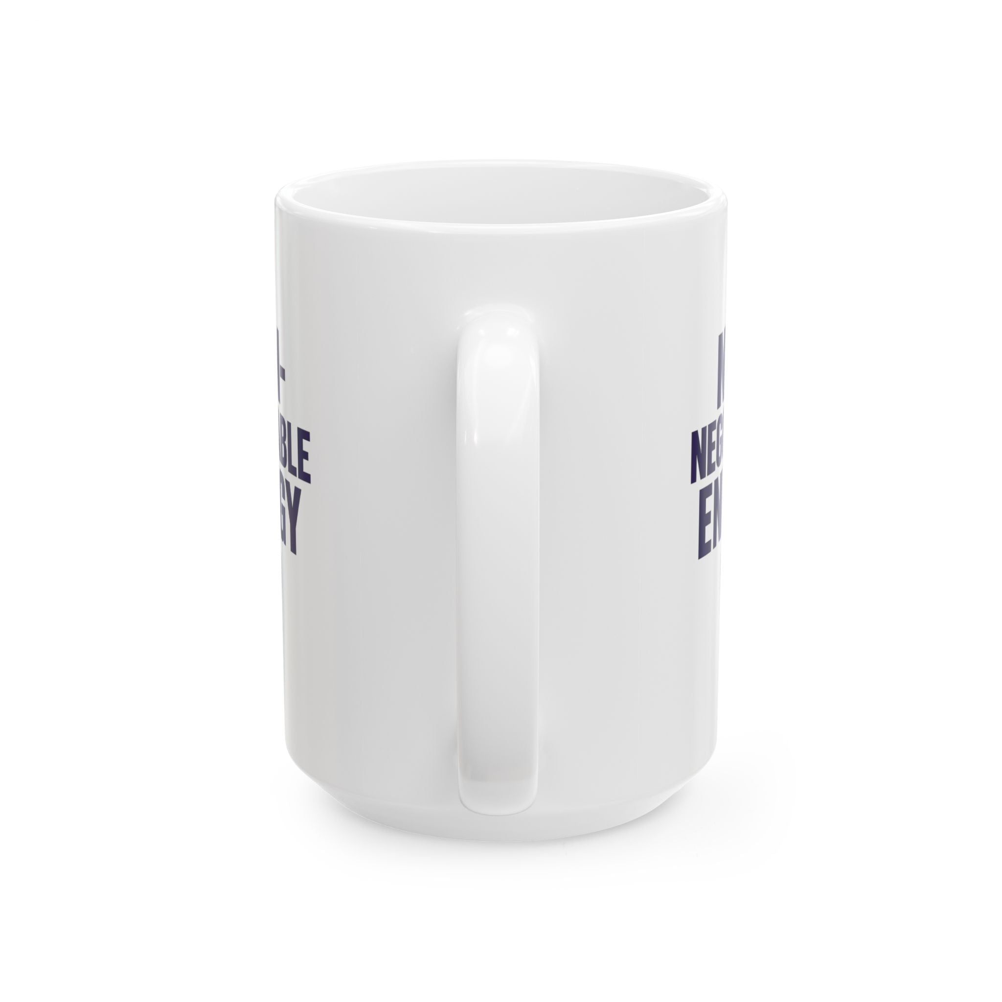Boundary Setter Non-Negotiable Energy Coffee Mug | Unique Gift | Ceramic Mug