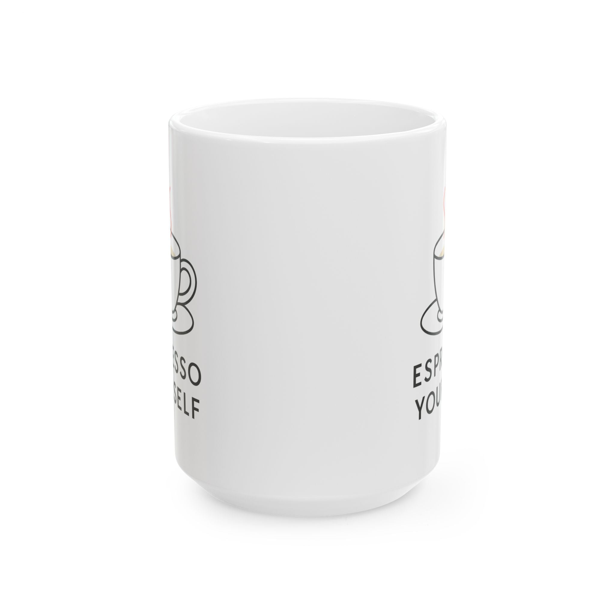 Espresso Yourself No Decaf Allowed Coffee Mug | Coffee Lover Gift | Ceramic Mug