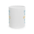 Church Volunteer Serving With A Grateful Heart Coffee Mug | Unique Gift | Ceramic Mug