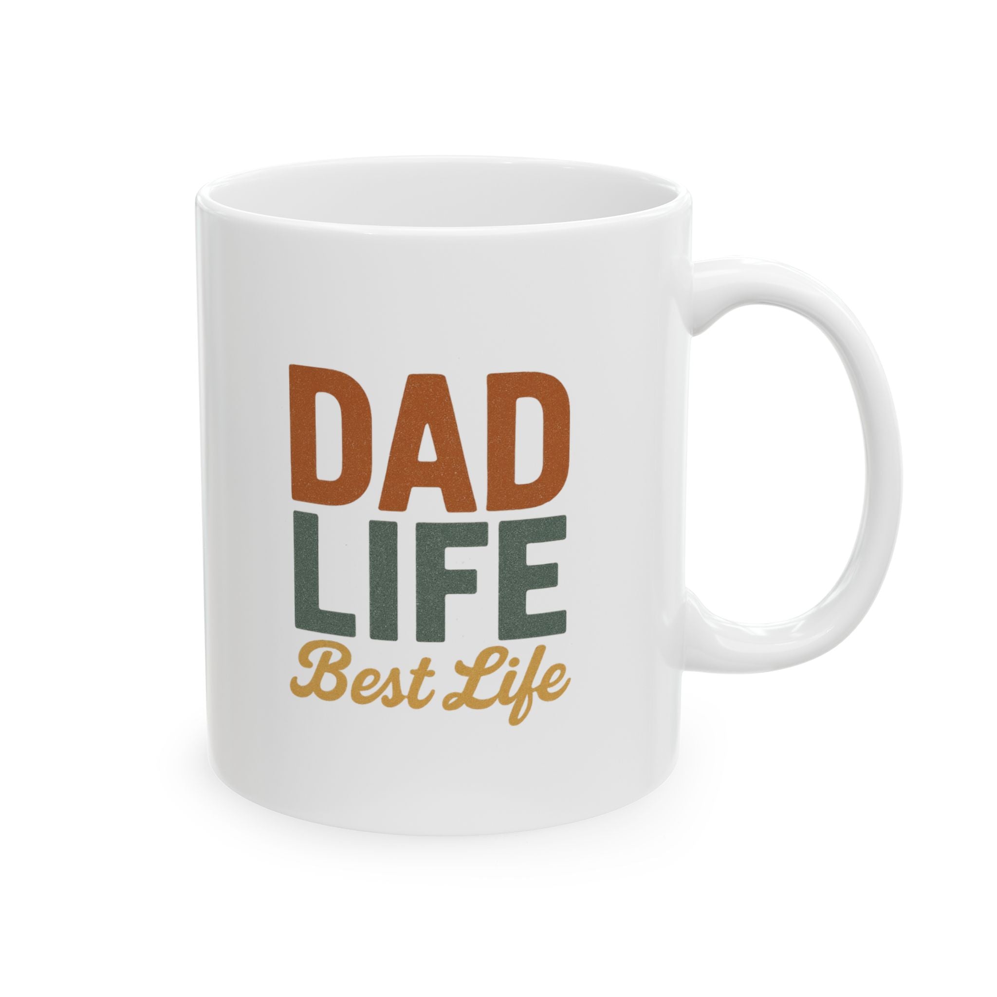 Dad Life Selected Can Not Deselect Coffee Mug | Funny Dad Humor | Ceramic Mug