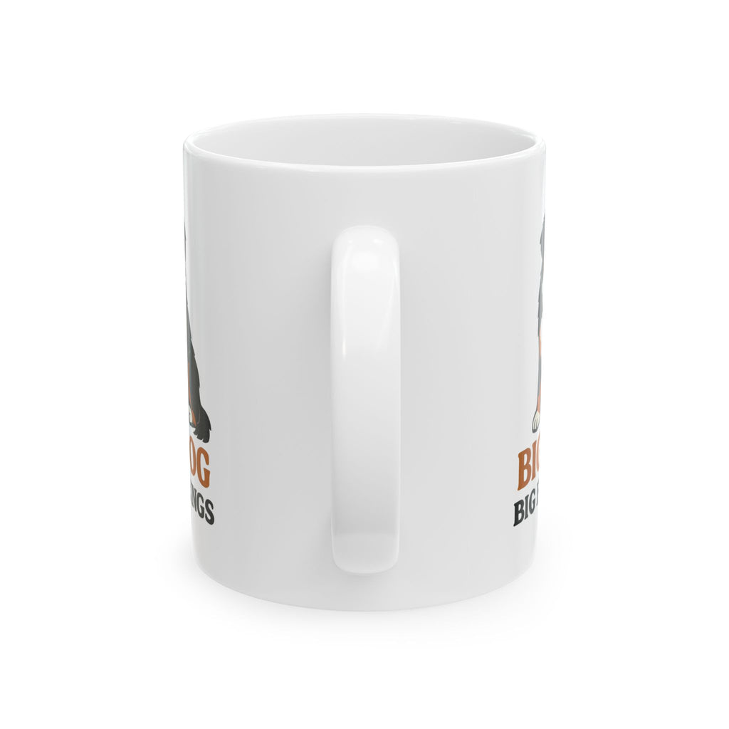 Bernese Mountain Dog Dad Big Dog Big Feelings Coffee Mug | Dog Lover Gift | Ceramic Mug