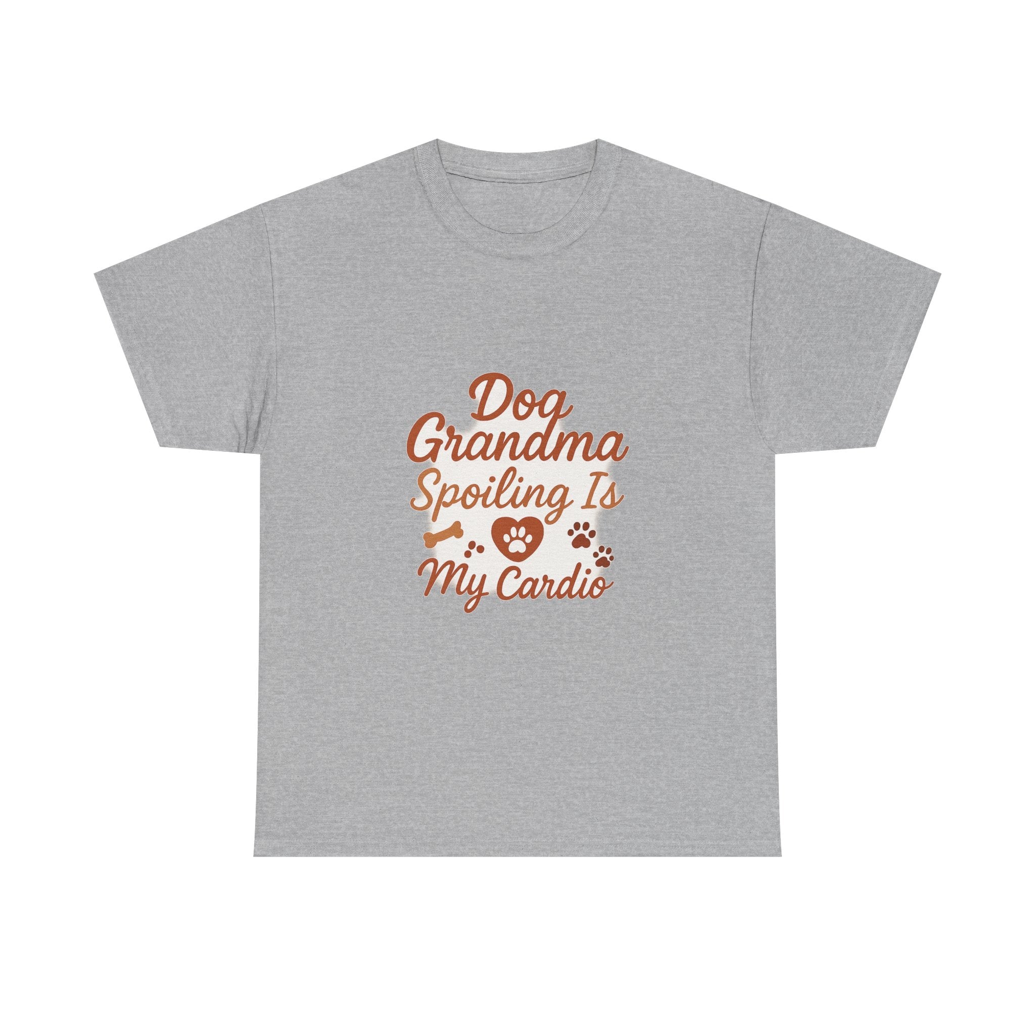 Dog Grandma Spoiling Is My Cardio T-Shirt | Dog Lover Gift | Graphic Tee