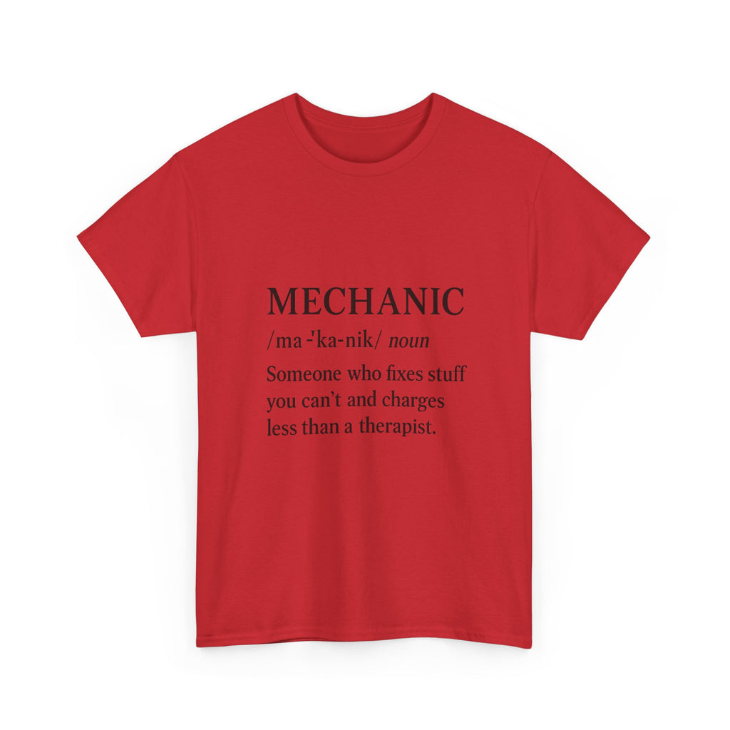 Mechanic Definition Funny Profession T-Shirt | Mechanic Gift | Graphic Tee