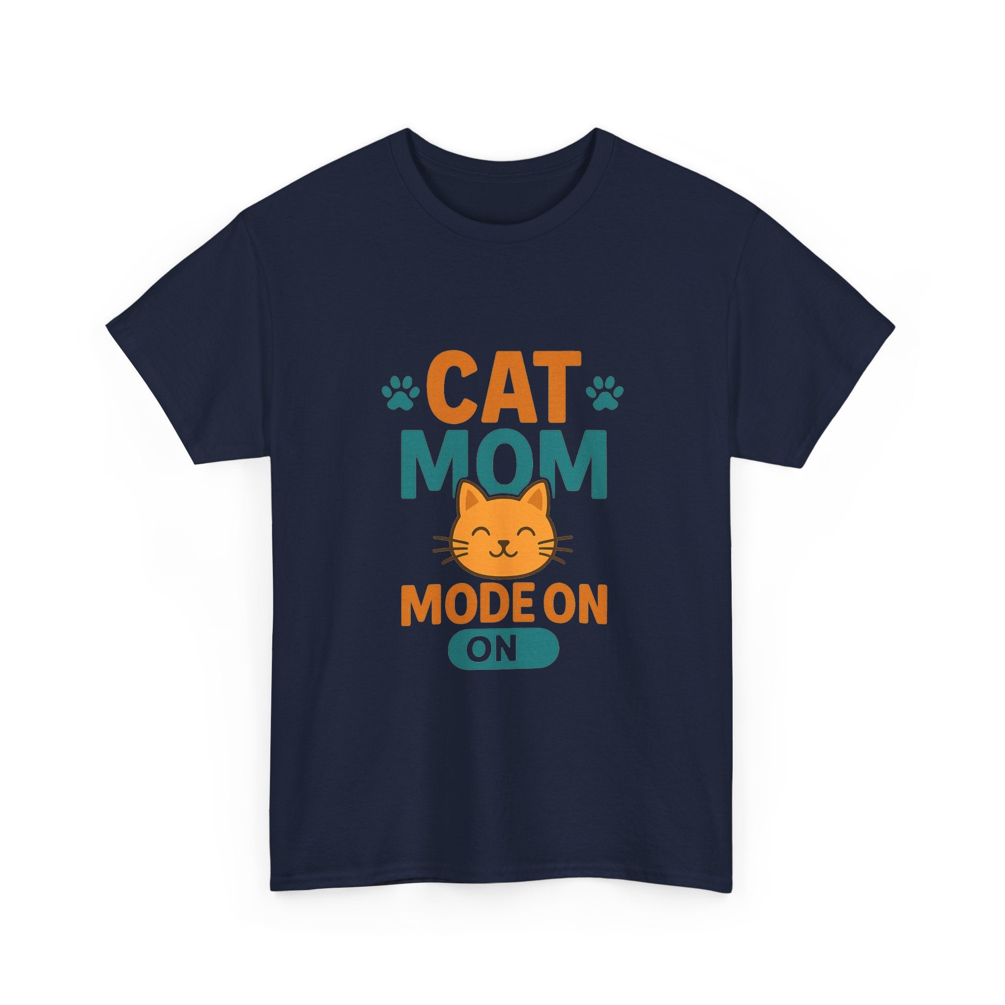 Fueled By Coffee And Cat Cuddles T-Shirt | Cat Mom Gift | Graphic Tee