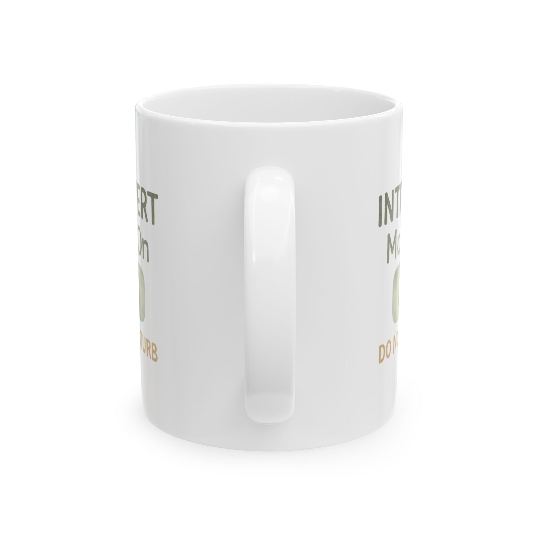 Introvert Mode On Do Not Disturb Coffee Mug | Funny Introvert Gift | Ceramic Mug