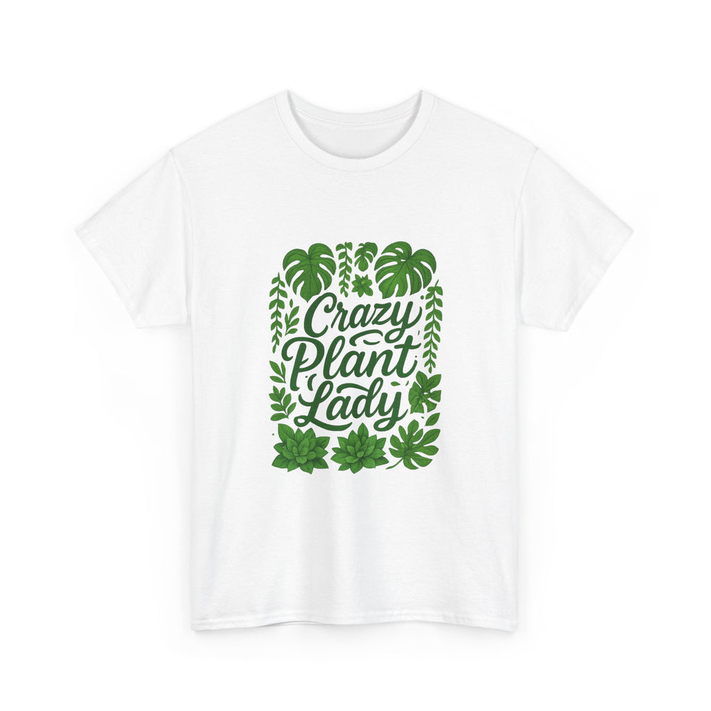 Crazy Plant Lady Gardener T-Shirt | Gardener Gift | Graphic Tee